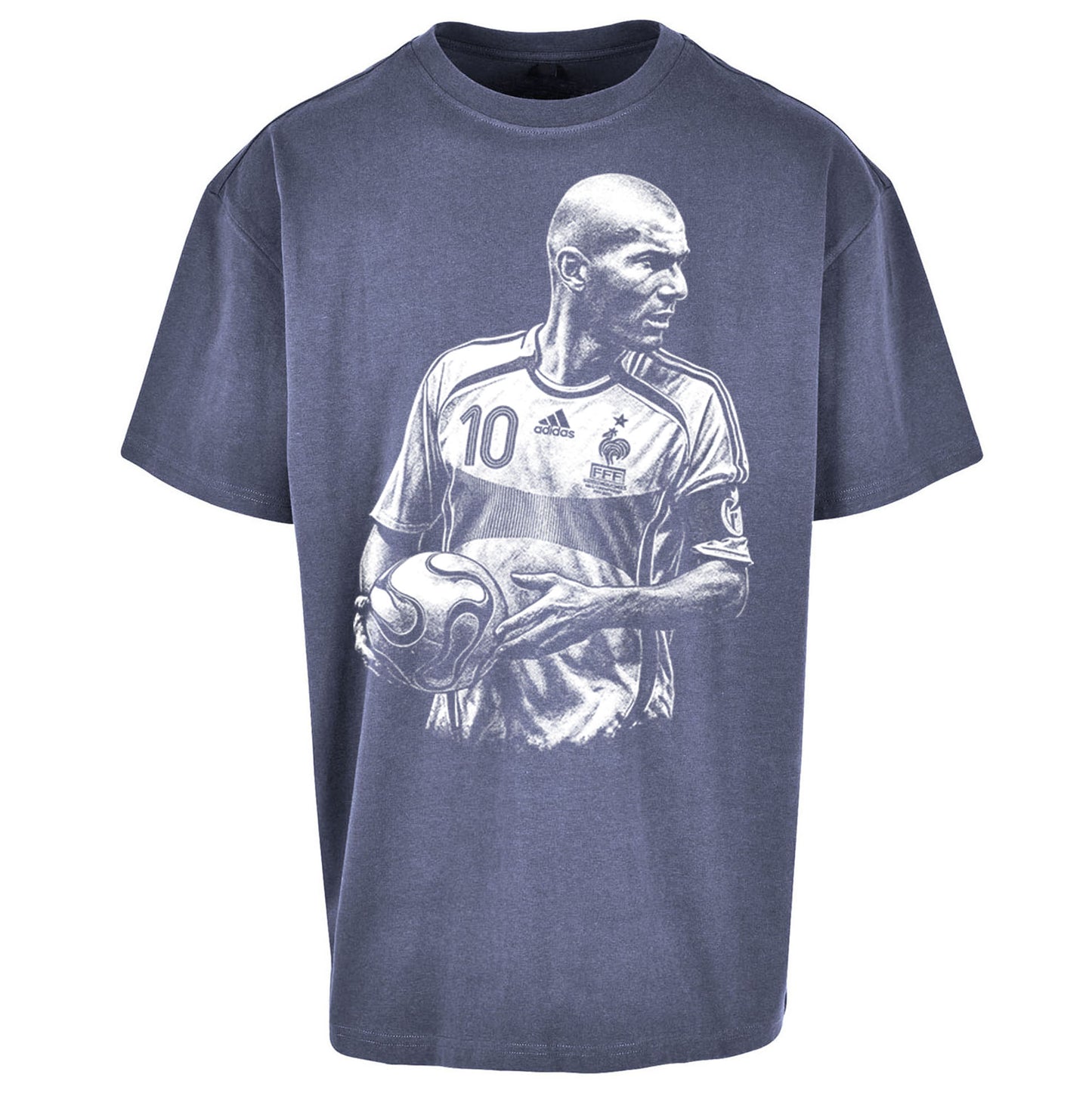 Zidane France Oversized T Shirt