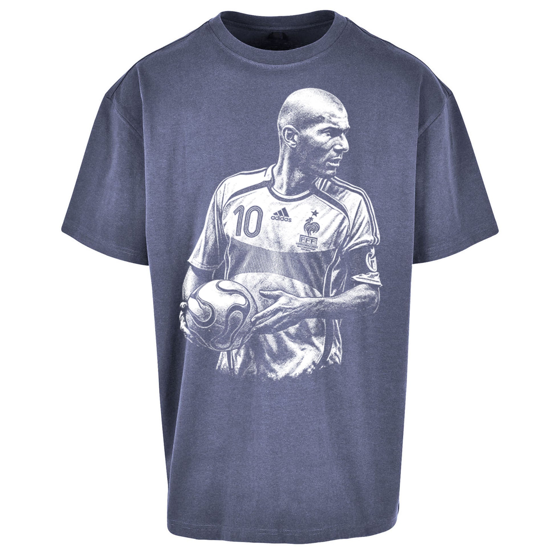 Zidane France Oversized T Shirt