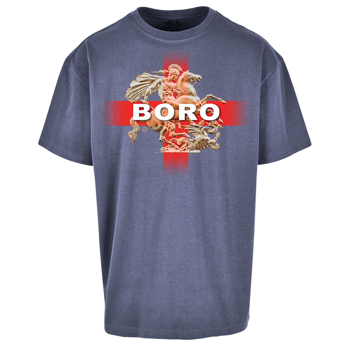 Middlesbrough England Football Oversized T Shirt