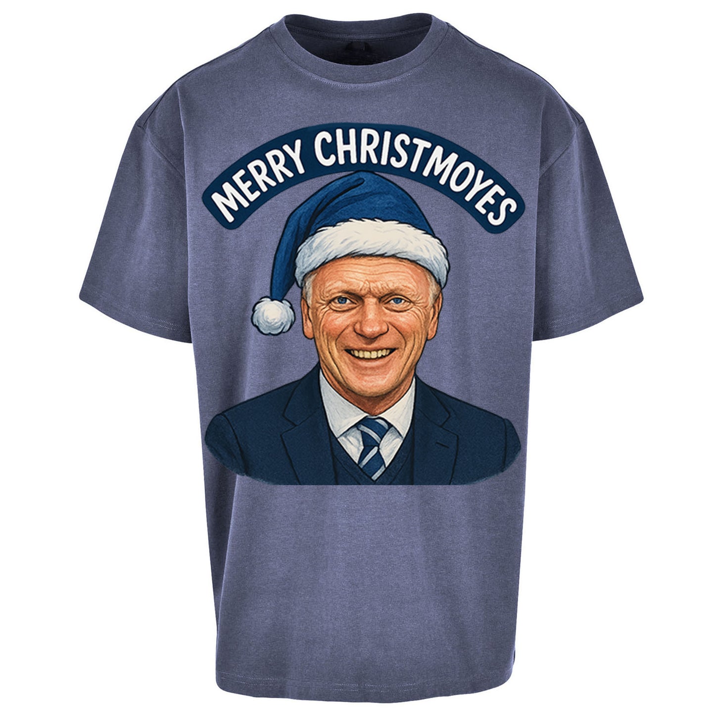 Everton Christmas Oversized T Shirt 
