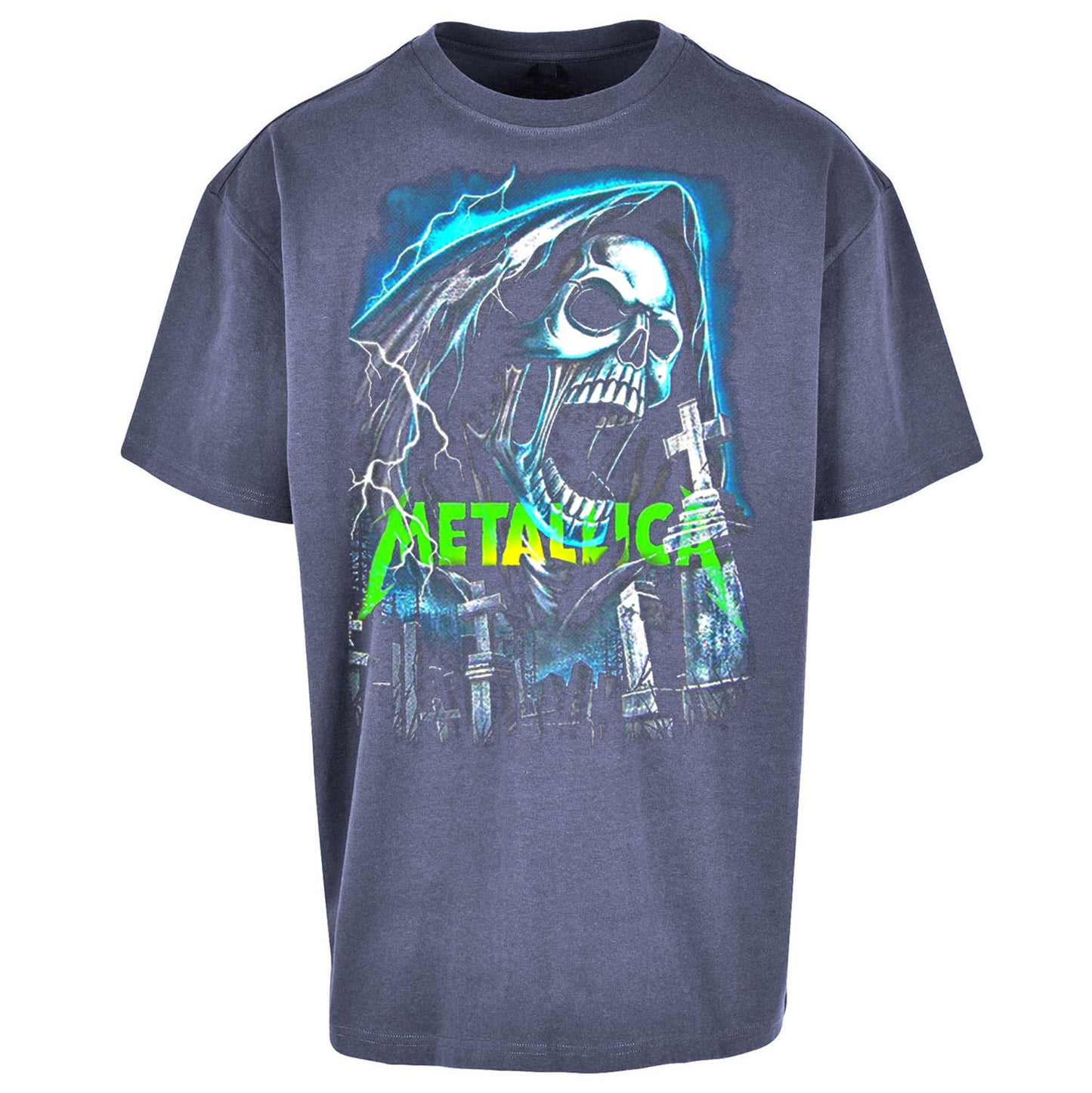 Metallica Whiplash Oversized T Shirt 