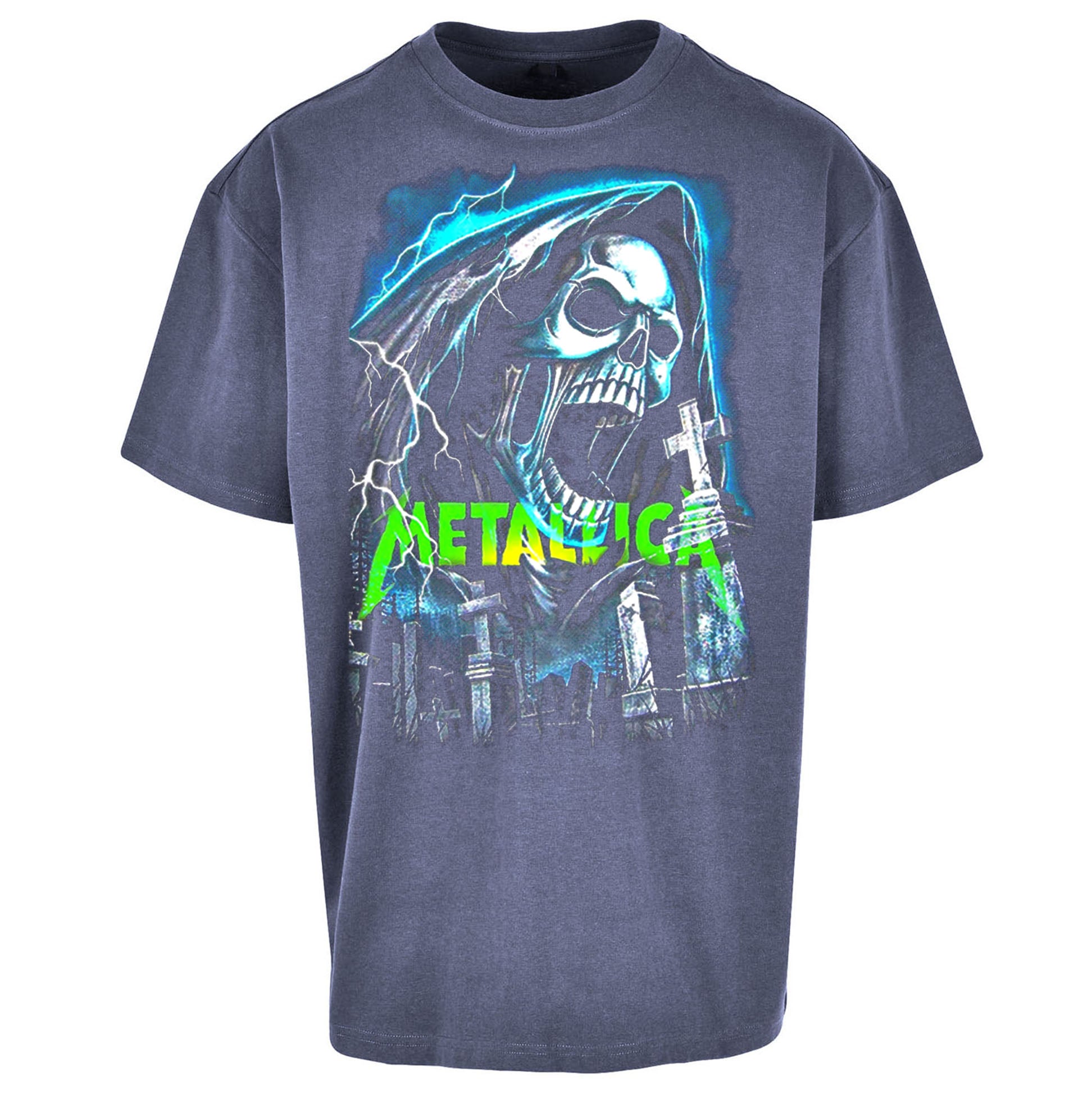 Metallica Whiplash Oversized T Shirt 
