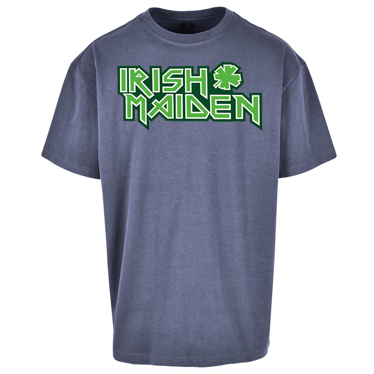 Irish Maiden St Patricks Day Oversized T Shirt 