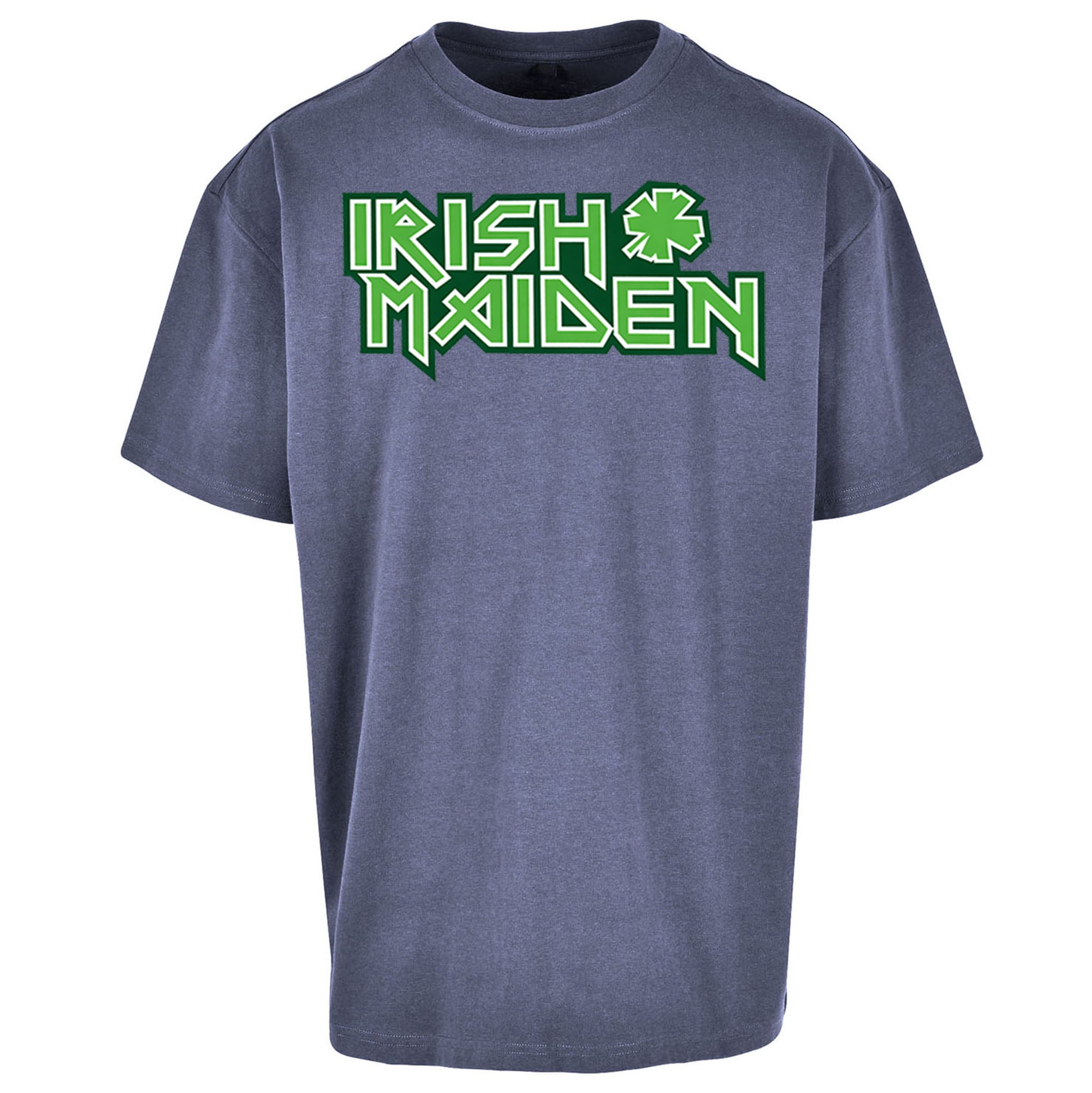 Irish Maiden St Patricks Day Oversized T Shirt 