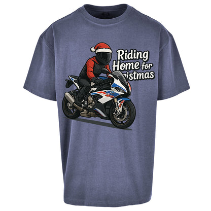 BMW S1000RR Christmas Oversized T Shirt