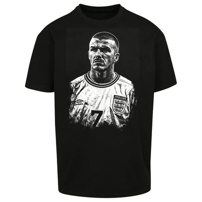 Bavid Beckham England Oversized T Shirt