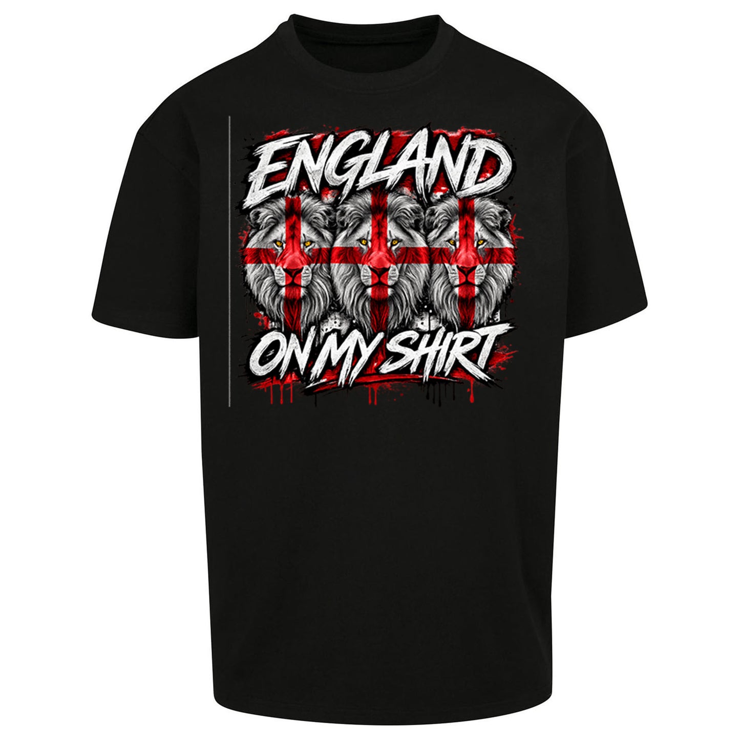 England 3 Lions World Cup 2026 Oversized T Shirt