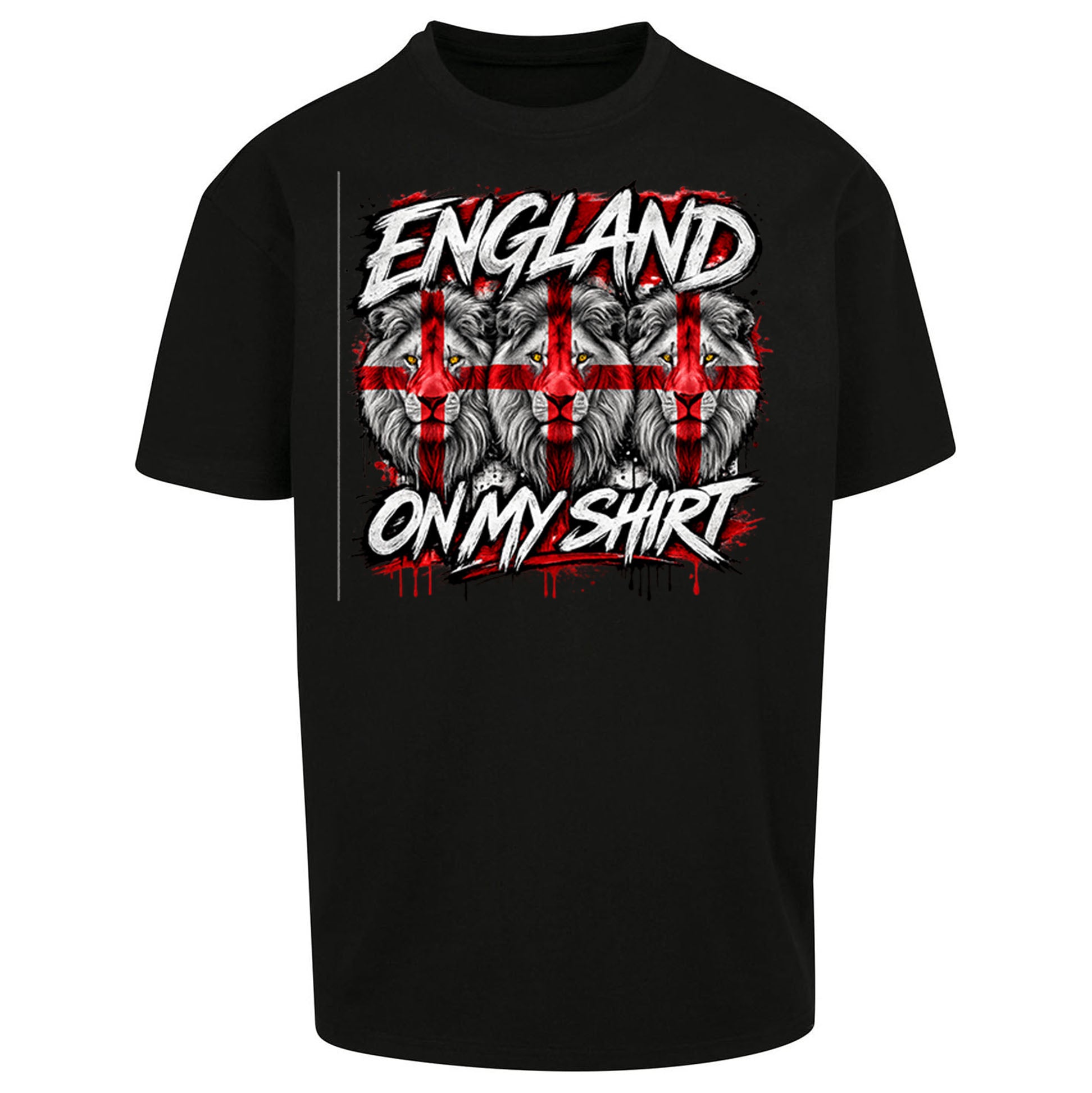 England 3 Lions World Cup 2026 Oversized T Shirt