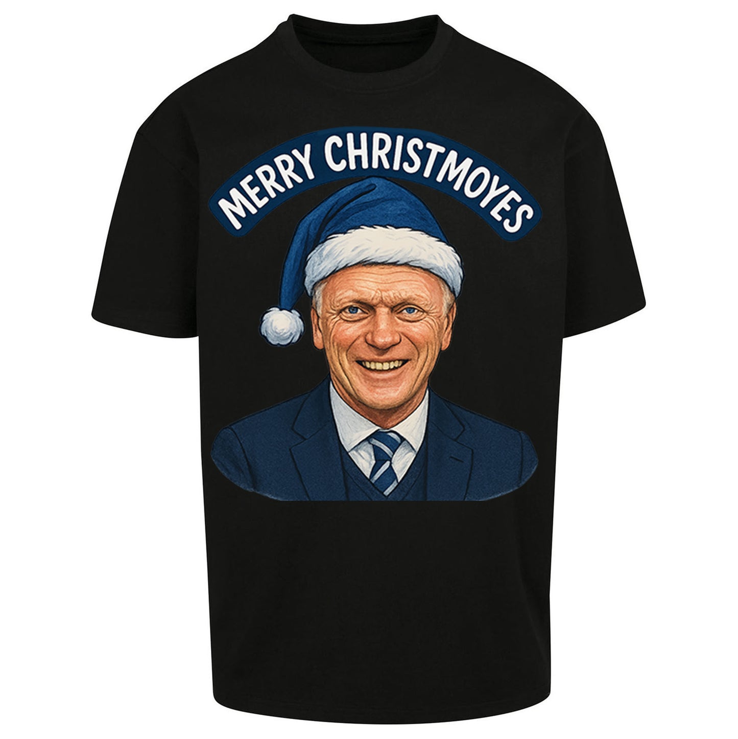 Everton Christmas Oversized T Shirt 