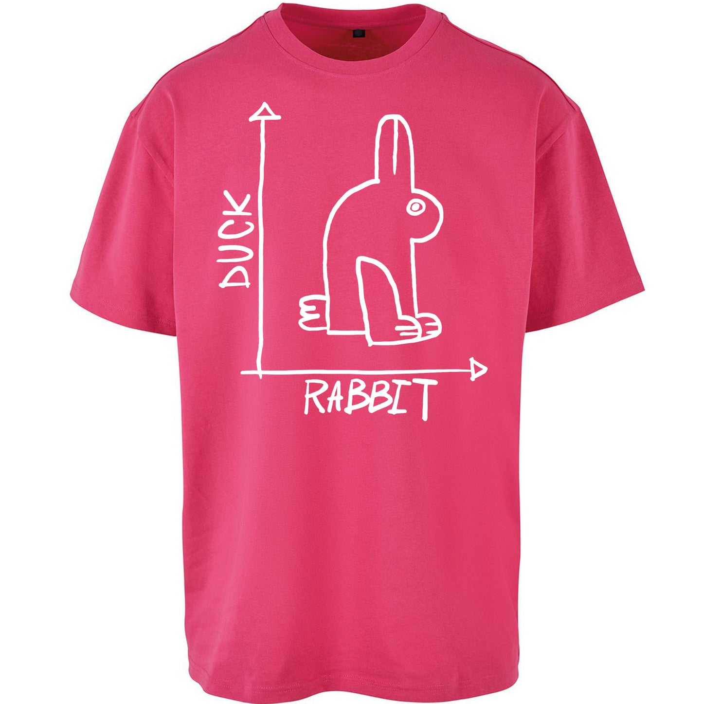 Rabbit Duck Oversized T Shirt