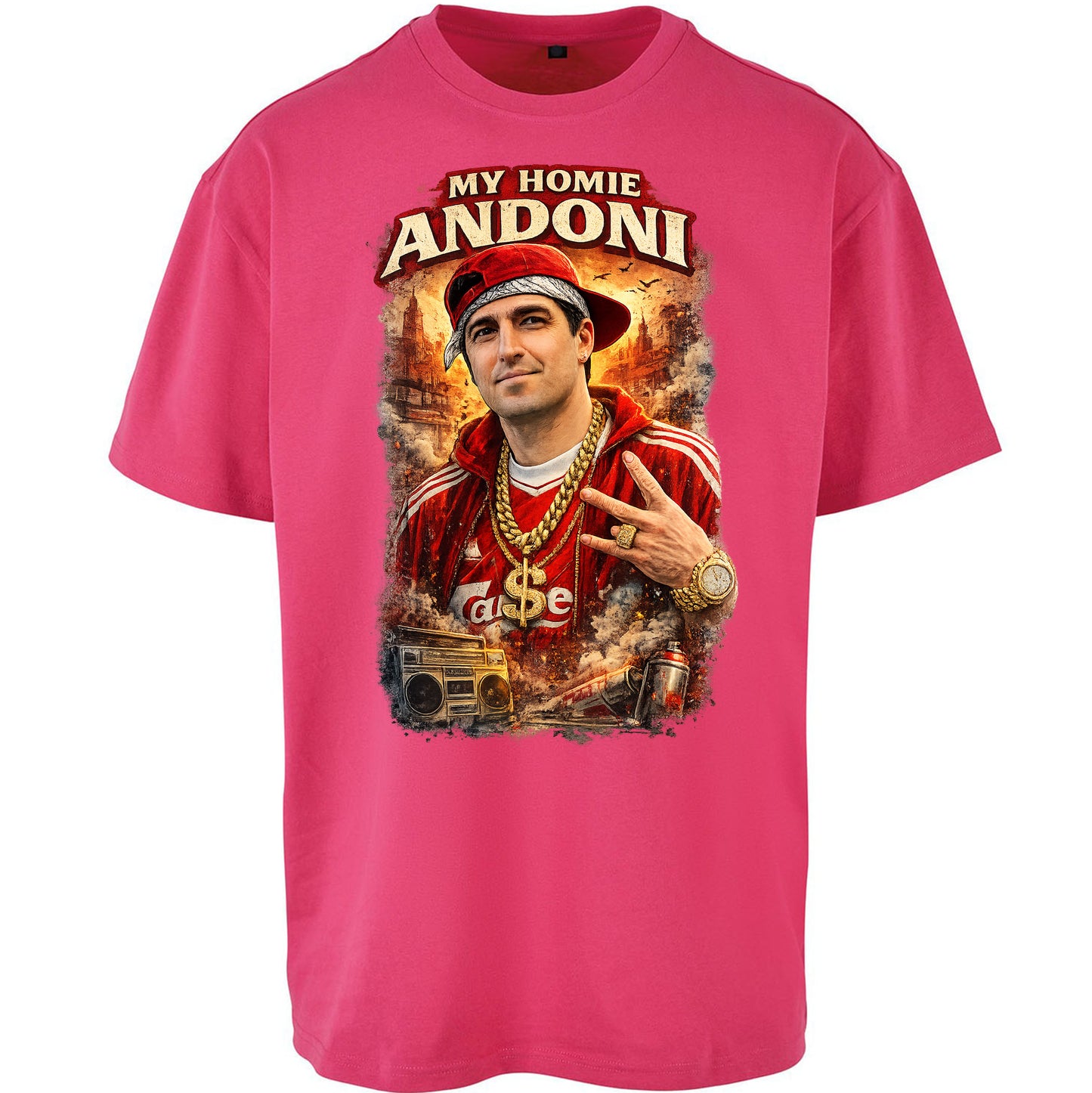 My Homie Andoni Iraola Liverpool Football Oversized Tee 
