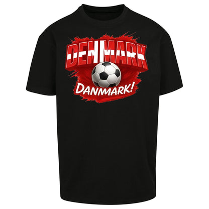 Denmark Retro World Cup Oversized T Shirt
