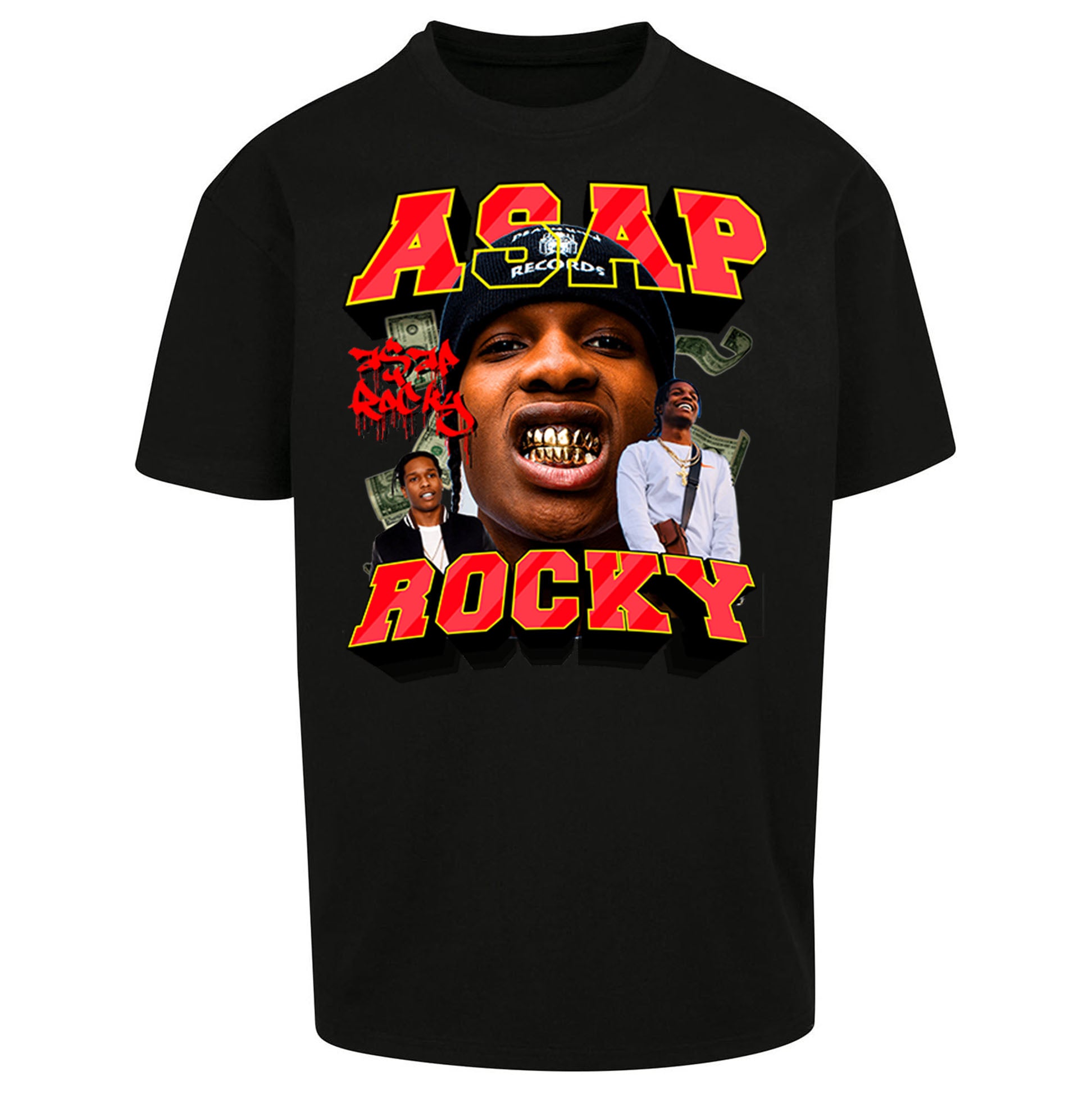 Asap Rocky Tour Oversized T Shirt
