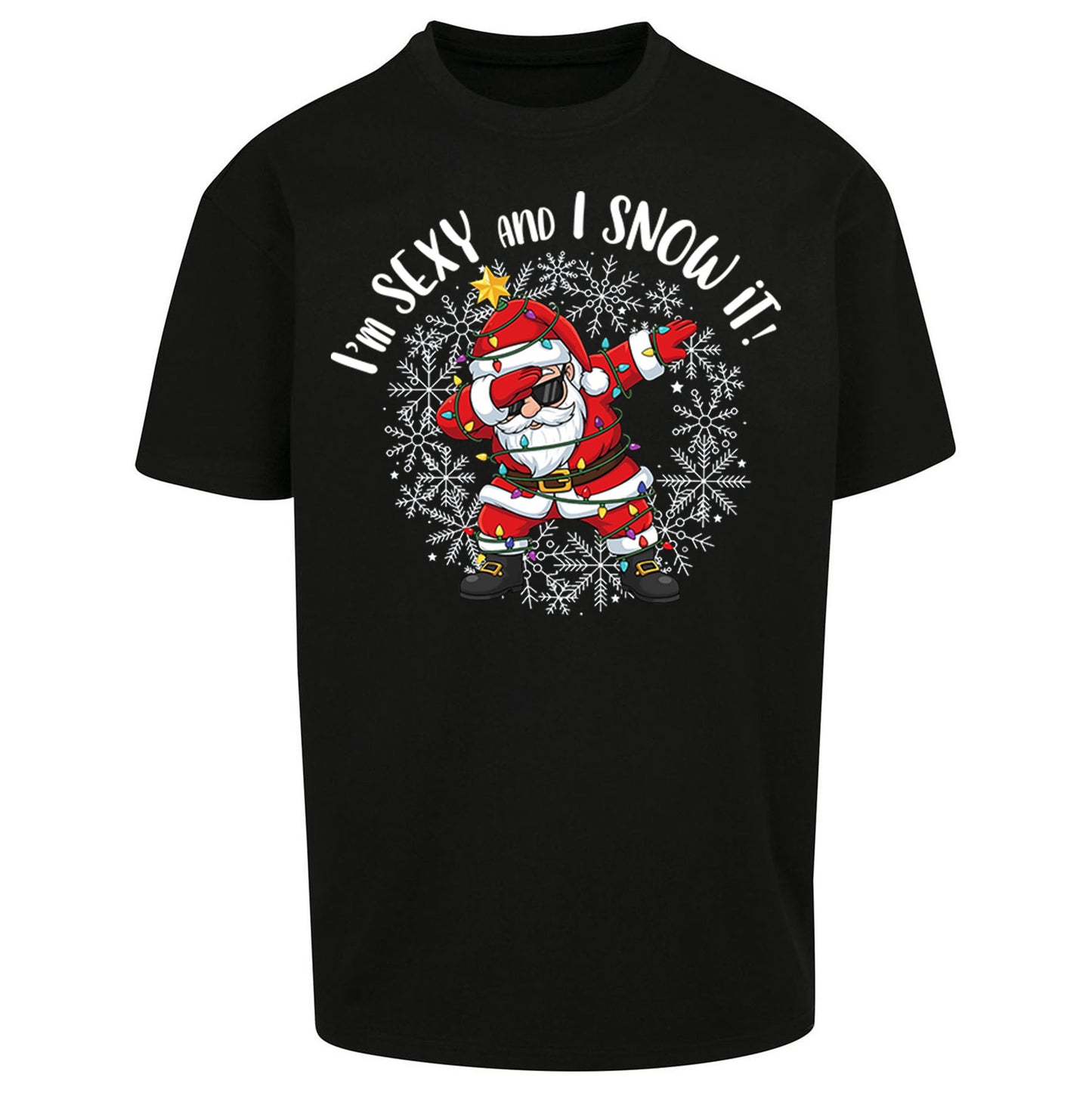 I Snow It Christmas Oversized T Shirt