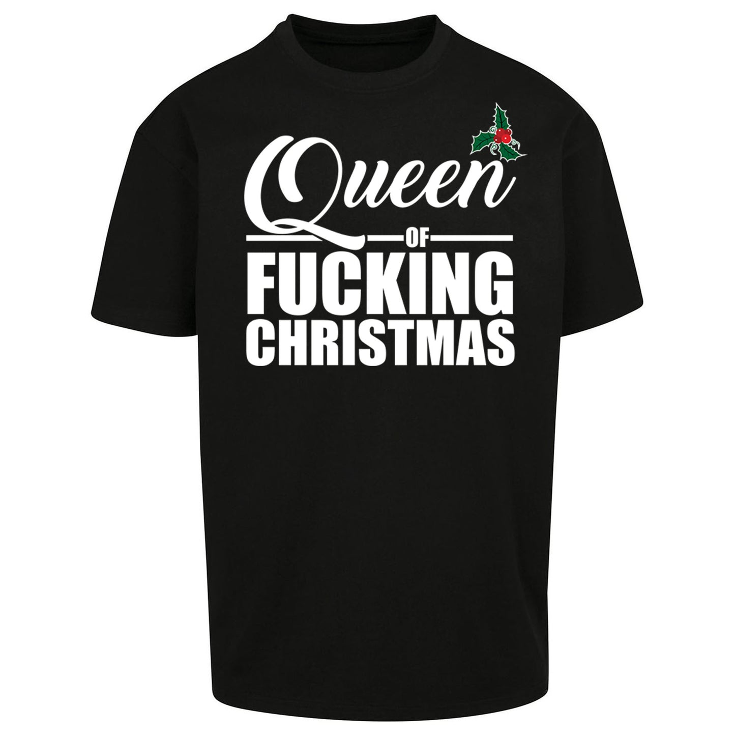 Nice Until Proven Naughty Oversized T Shirt