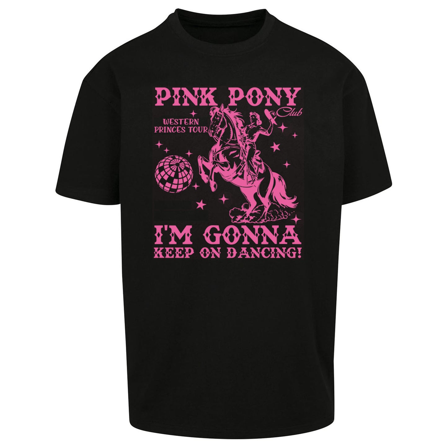 Pink Pony Club Oversized T Shirt