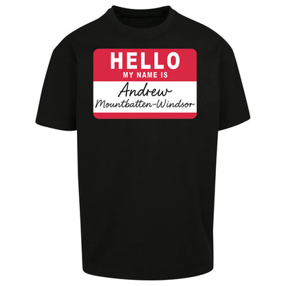 Andrew Mountbatten Windsor Oversized T Shirt
