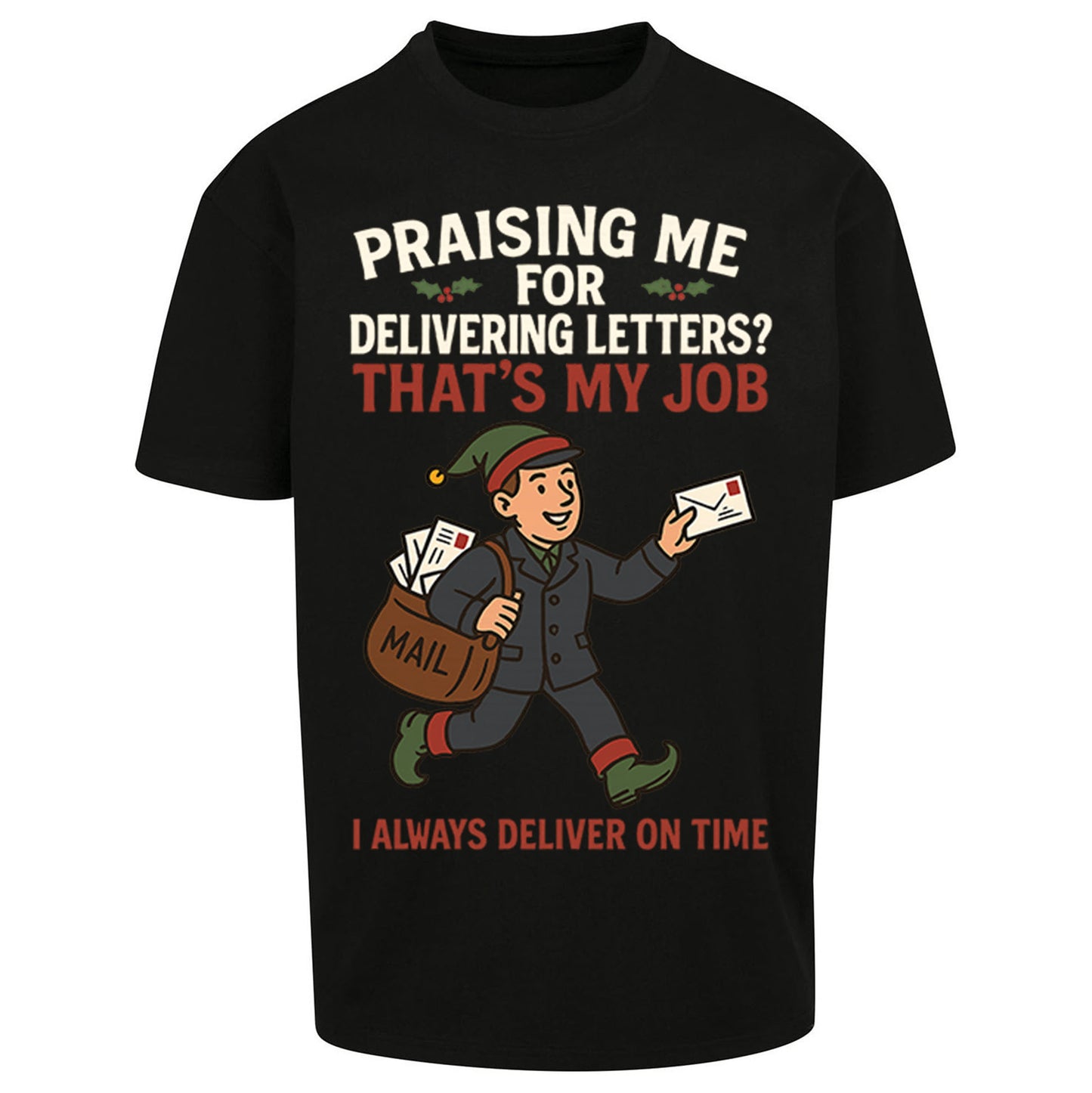 Royal Mail Christmas Oversized T Shirt
