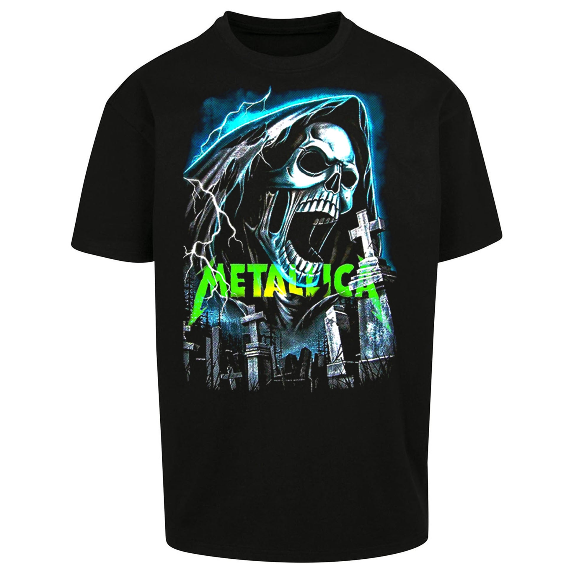 Metallica Whiplash Oversized T Shirt 