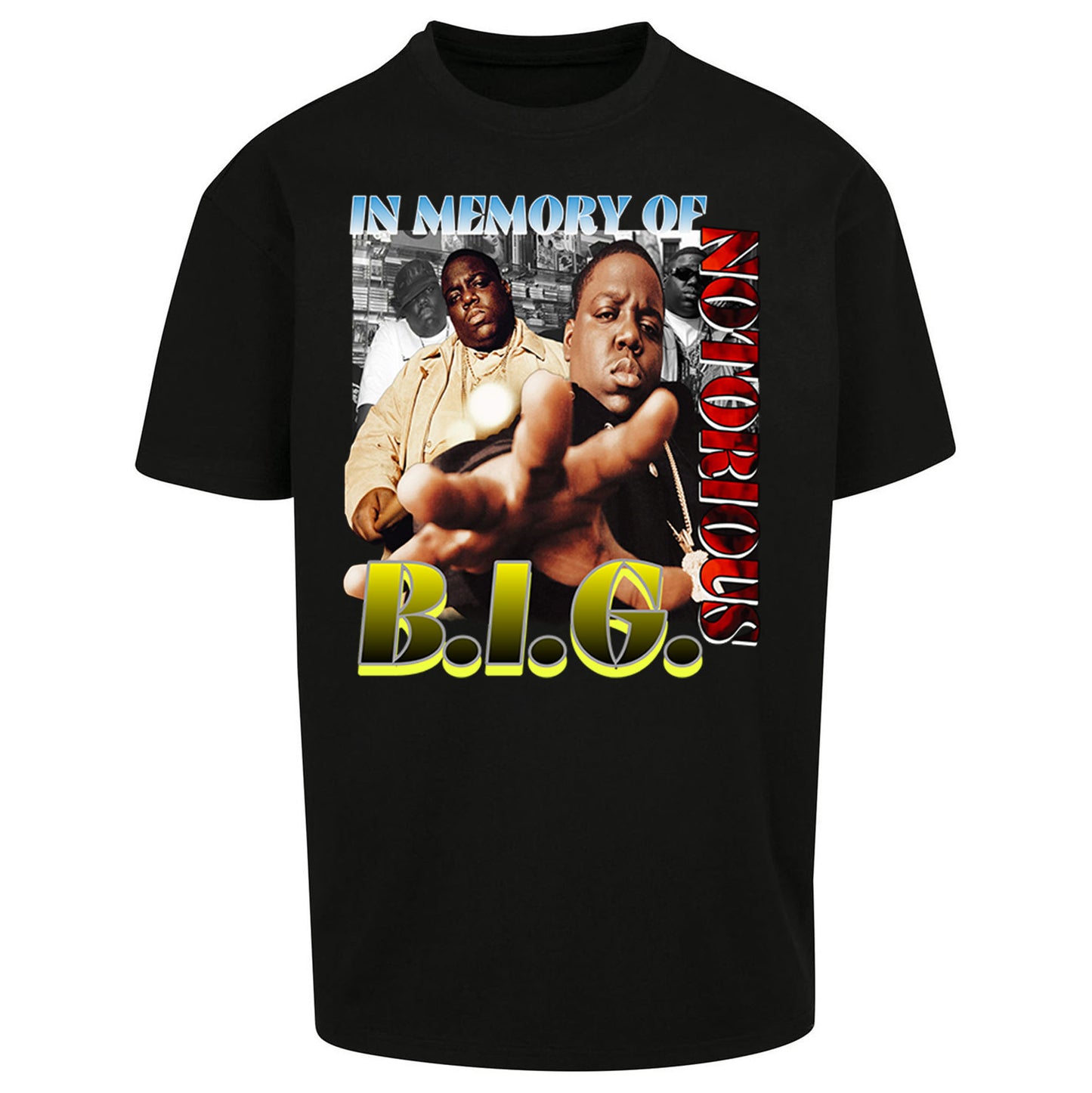 In memory of Notorious B.I.G. - Oversized T Shirt