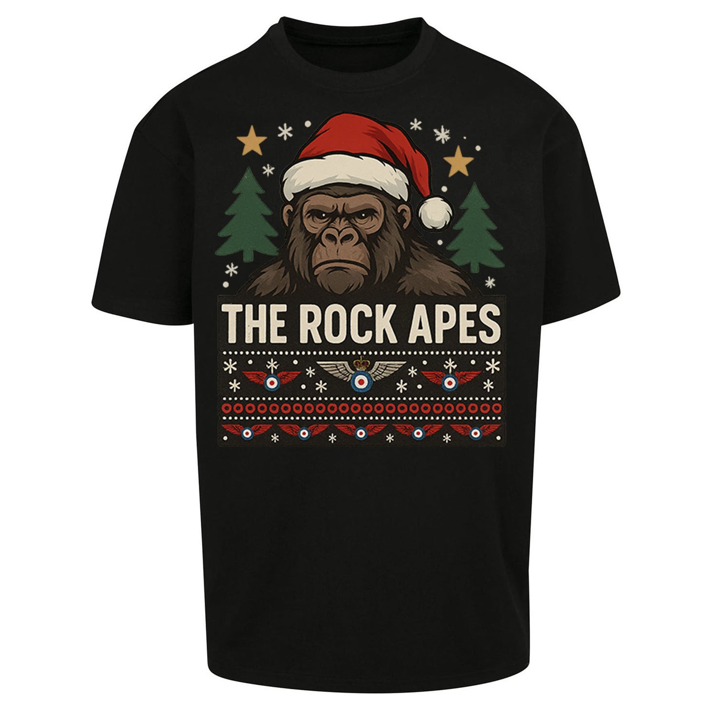 RAF Regiment Christmas Oversized T Shirt 