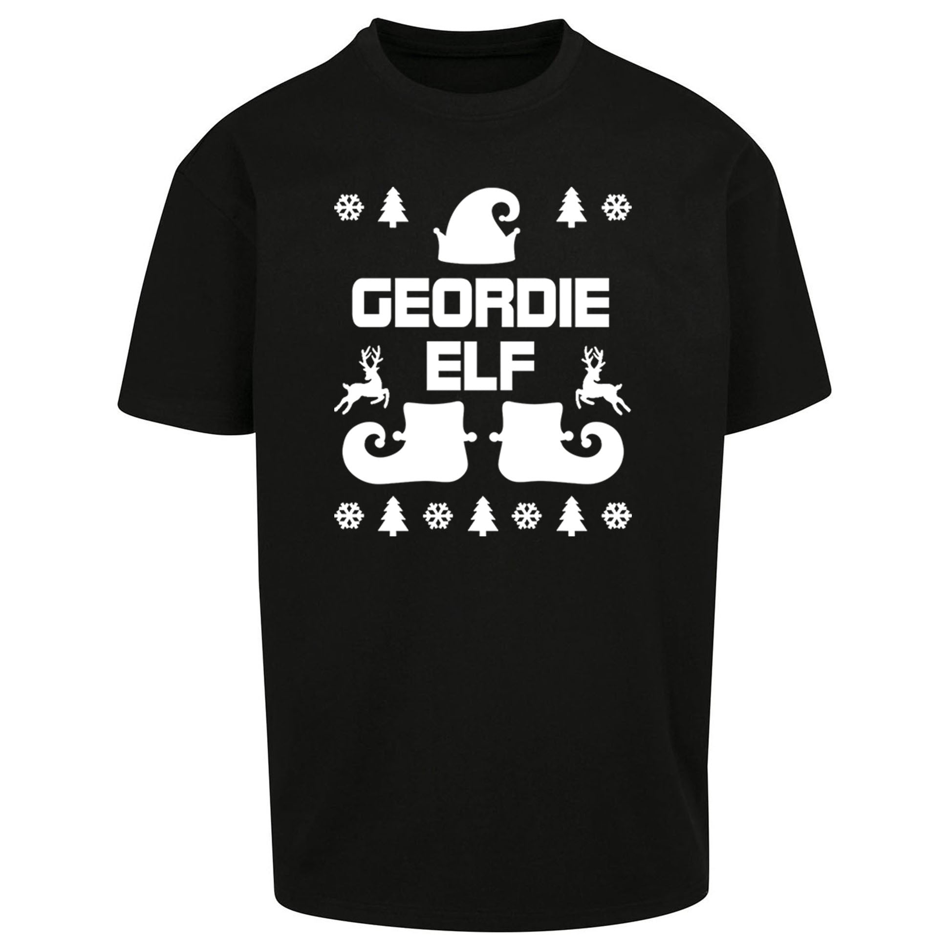 Geordie Christmas Oversized T Shirt