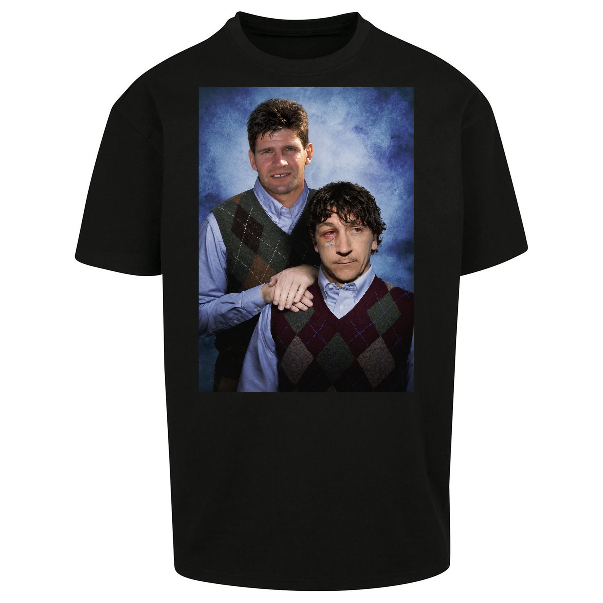Brian Laws Ivano Bonetti Grimsby Town Step Brothers Oversized T Shirt