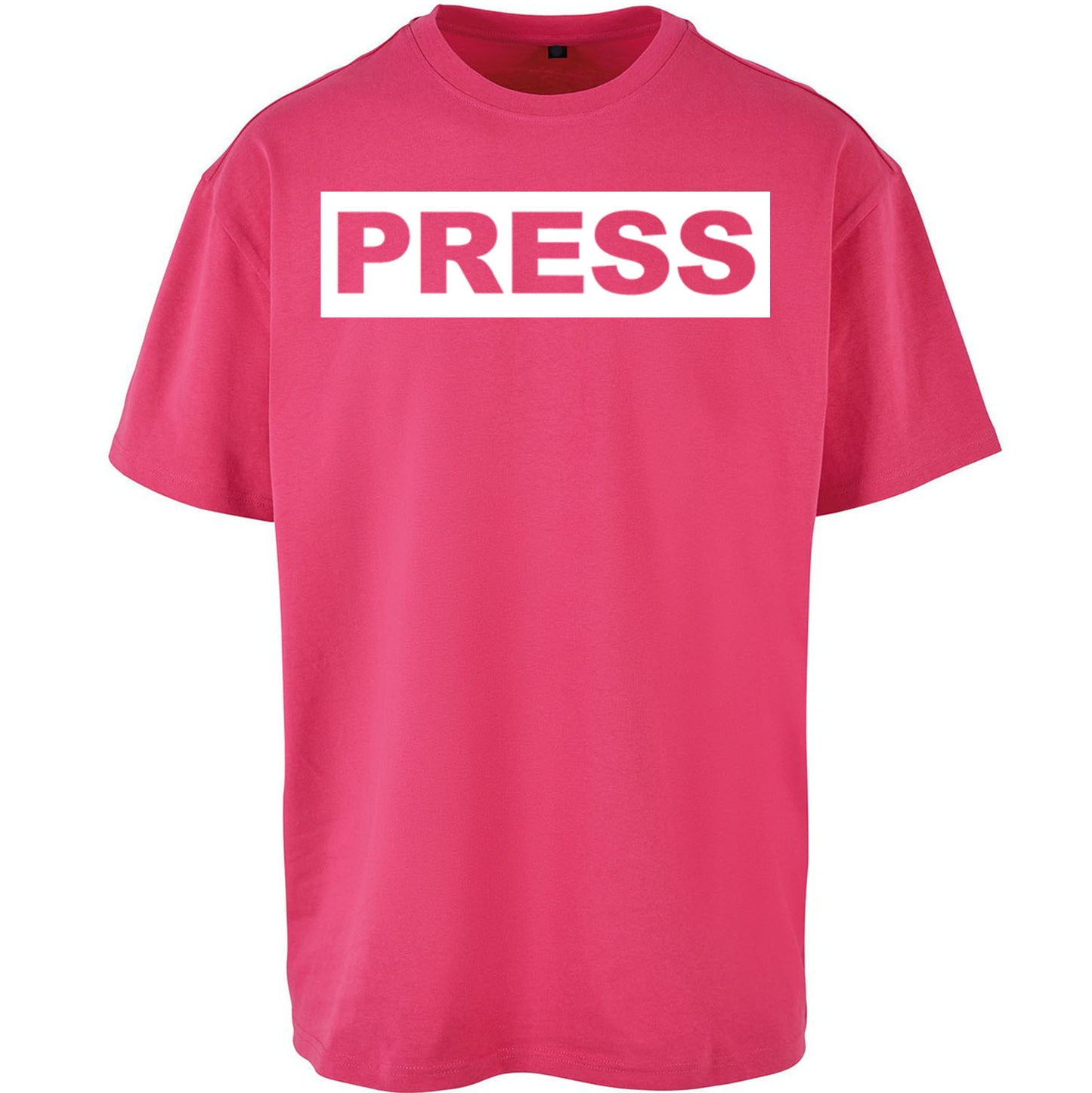 PRESS Palestine Inspired By Journalist Motaz Azaiza Oversized T Shirt