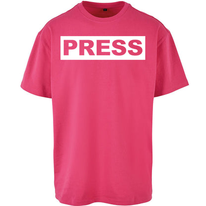 PRESS Palestine Inspired By Journalist Motaz Azaiza Oversized T Shirt