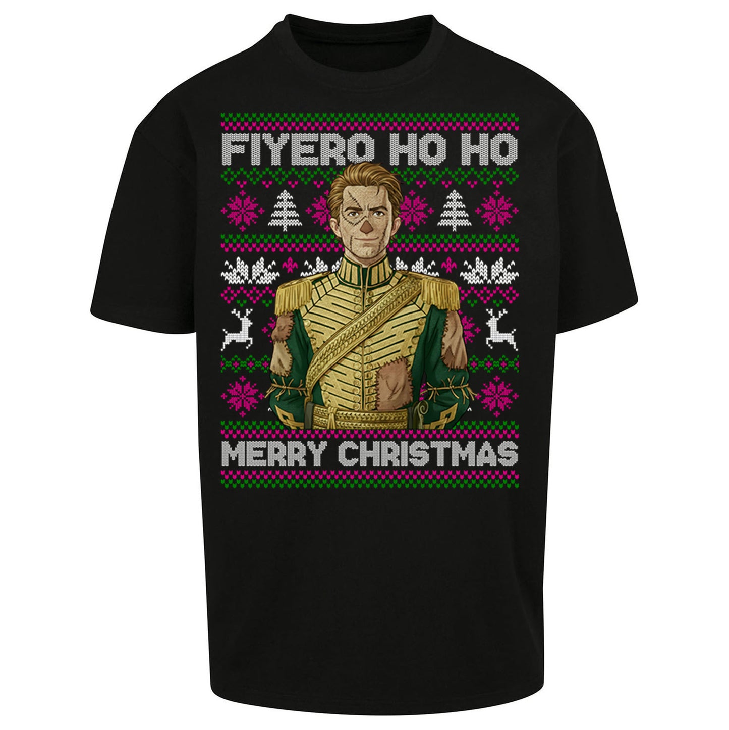 Prince Fiyero Wicked Christmas Oversized T Shirt