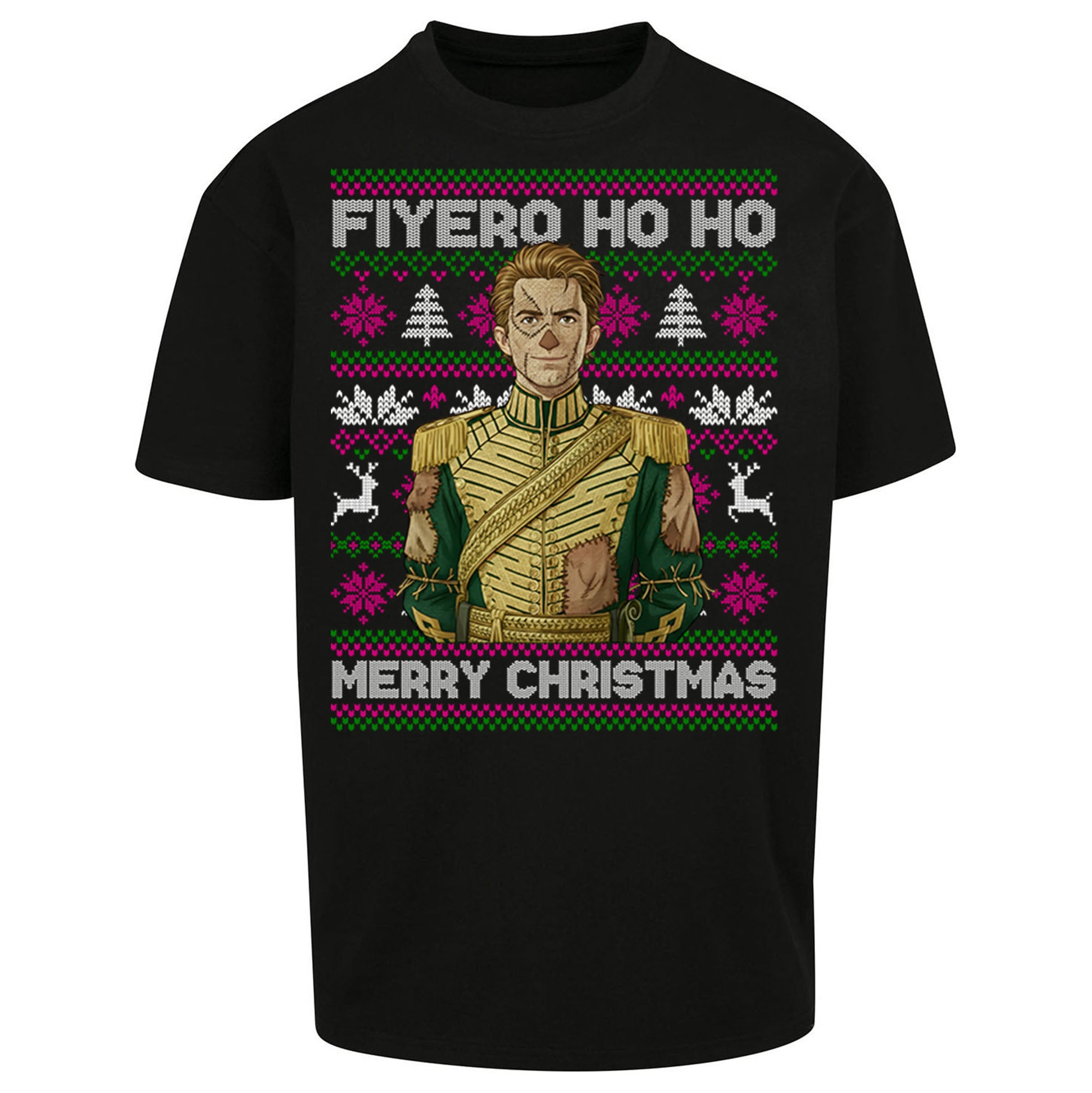 Prince Fiyero Wicked Christmas Oversized T Shirt