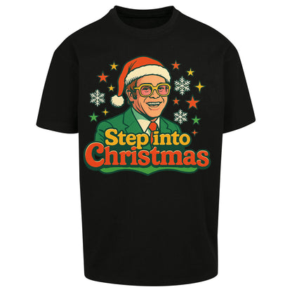 Elton John Christmas Oversized T Shirt
