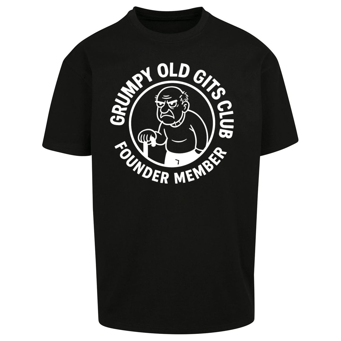 Old-Guys Rule Oversized T Shirt