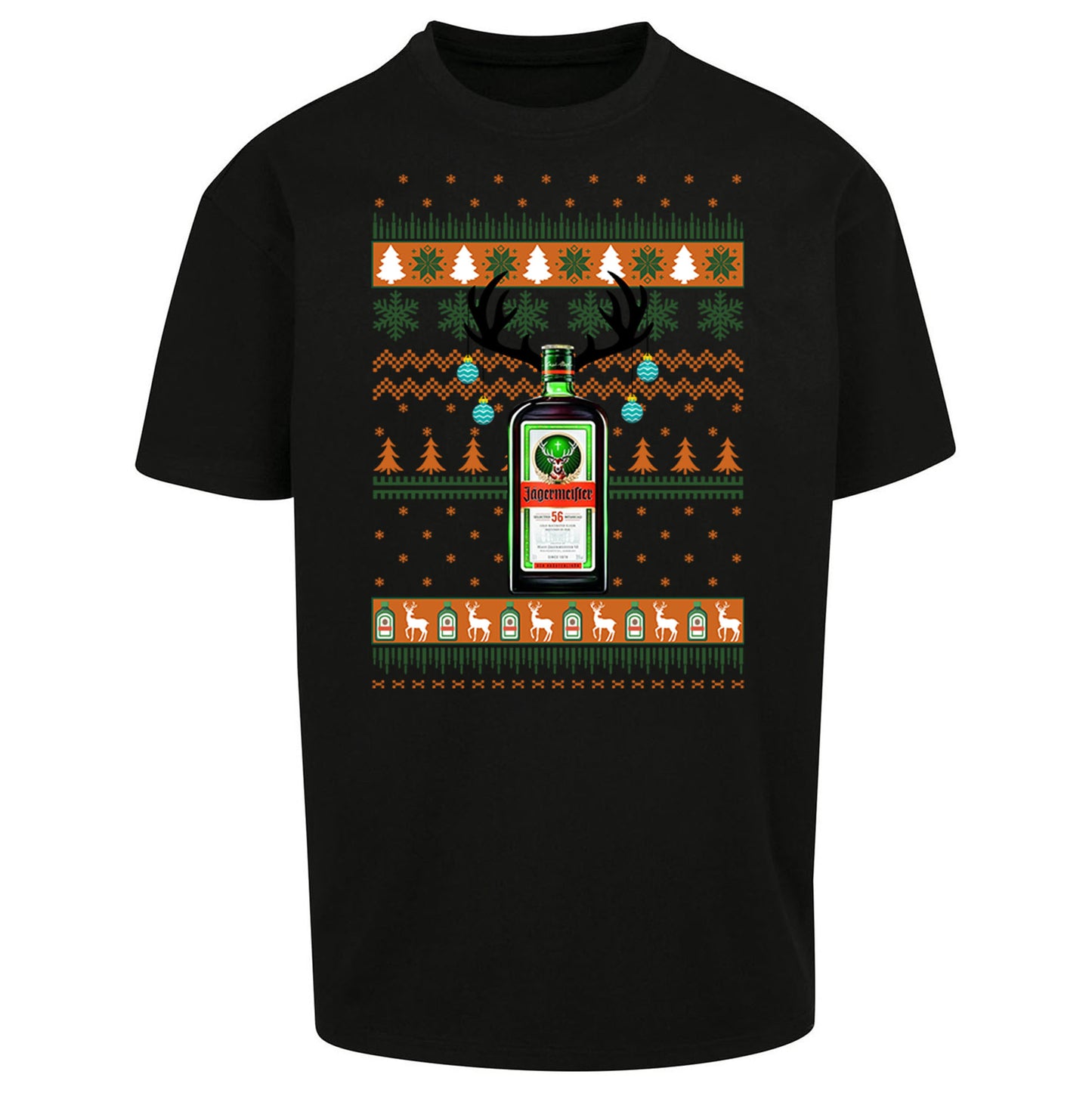Jagermeister Deer Oversized T Shirt