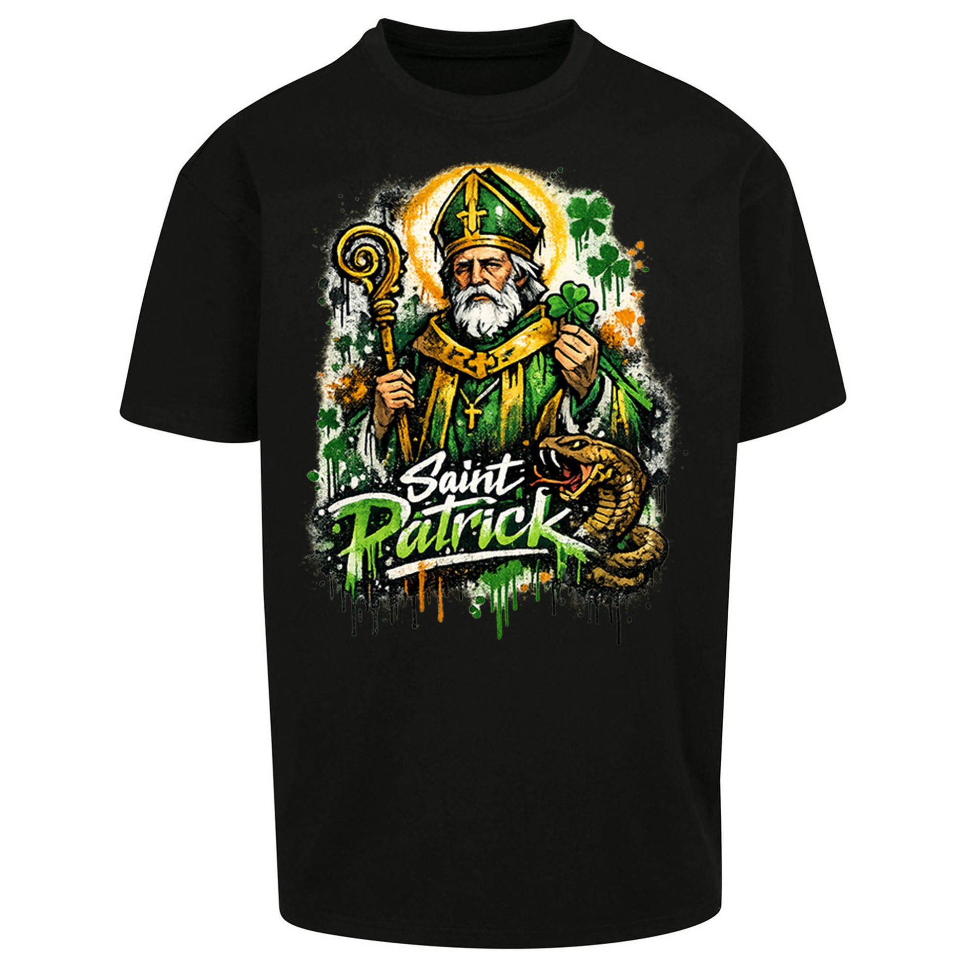 Saint Patrick Ireland Oversized T Shirt 