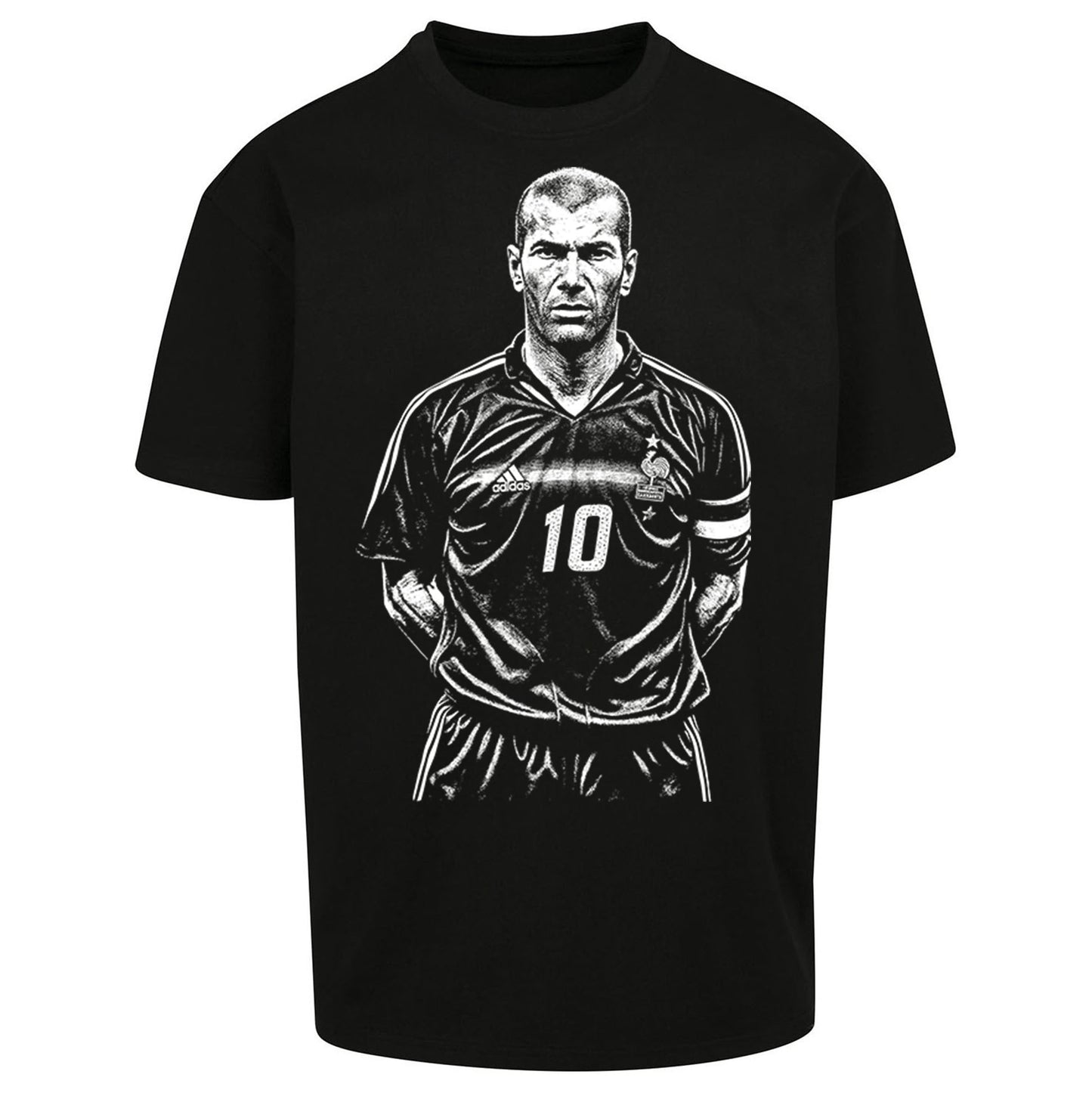 Zidane France 10 Oversized T Shirt