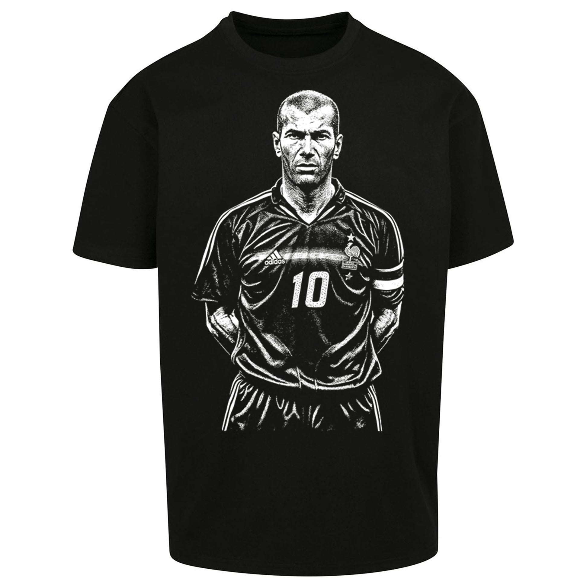 Zidane France 10 Oversized T Shirt
