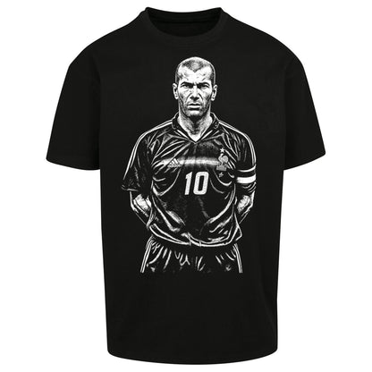Zidane France 10 Oversized T Shirt