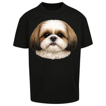 Shih Tzu Face Oversized T Shirt 
