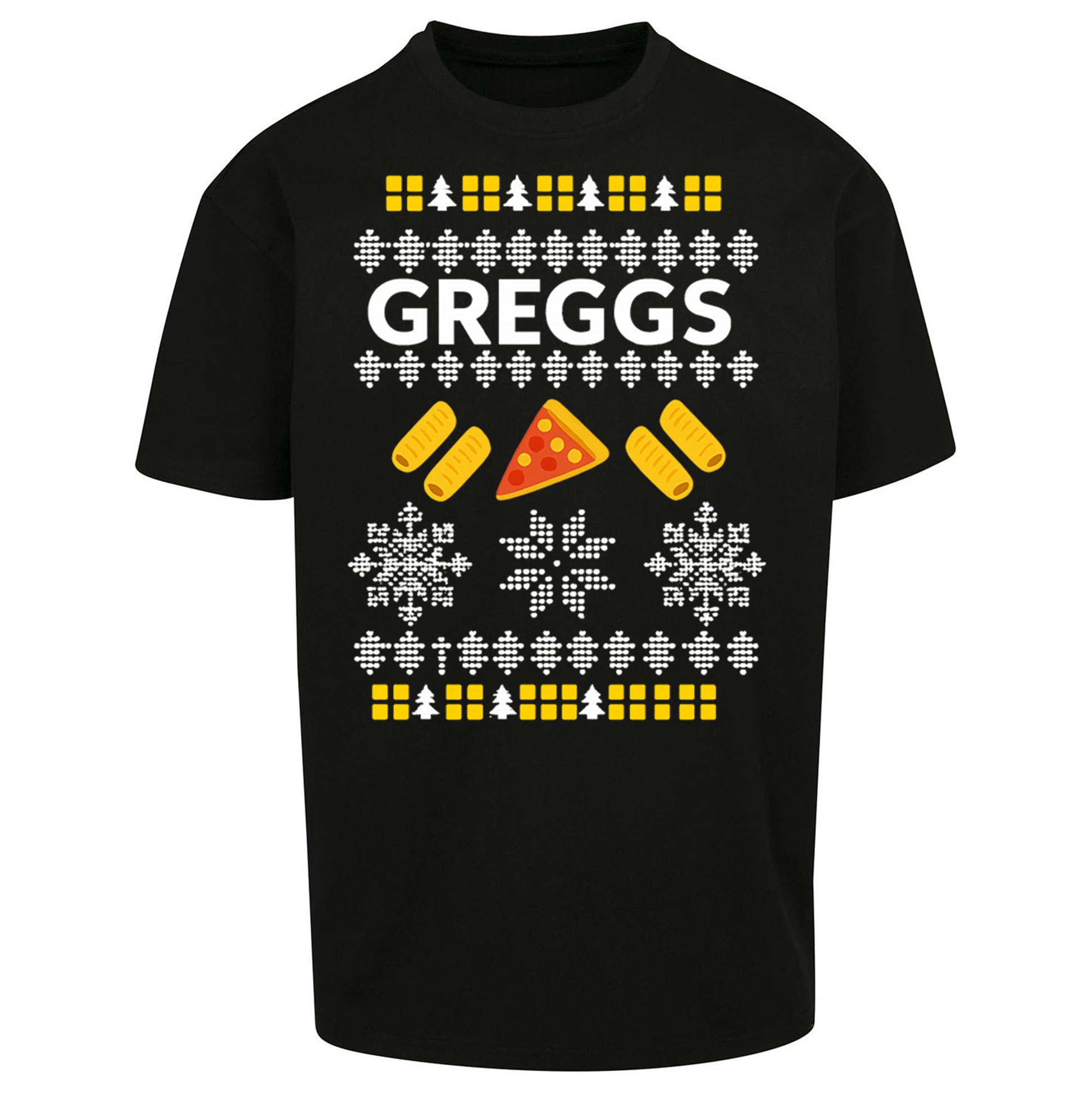 Greggs Christmas Oversized T Shirt