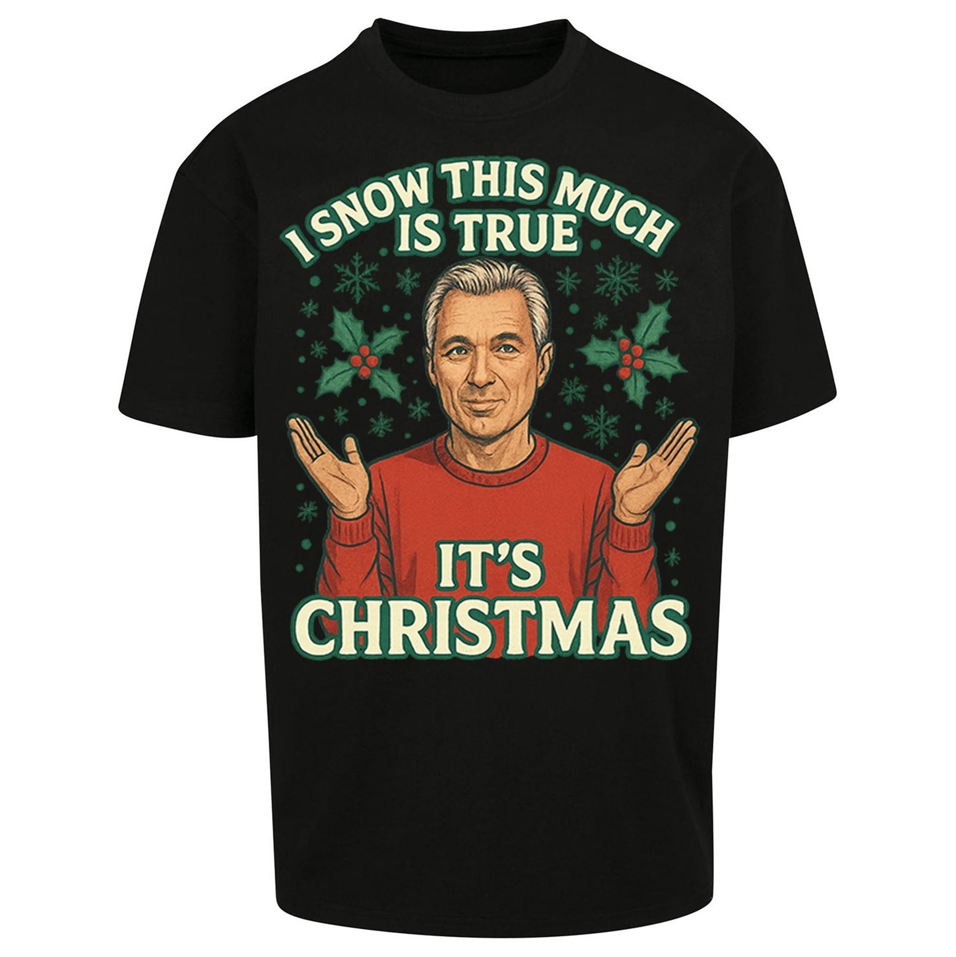 Martin Kemp Christmas Oversized T Shirt