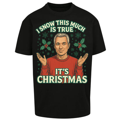 Martin Kemp Christmas Oversized T Shirt