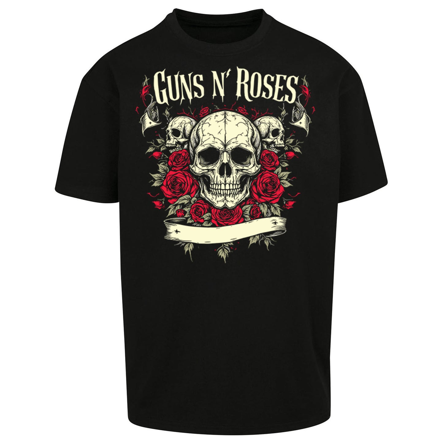 Heavy Metal Rock Band Oversized T Shirt