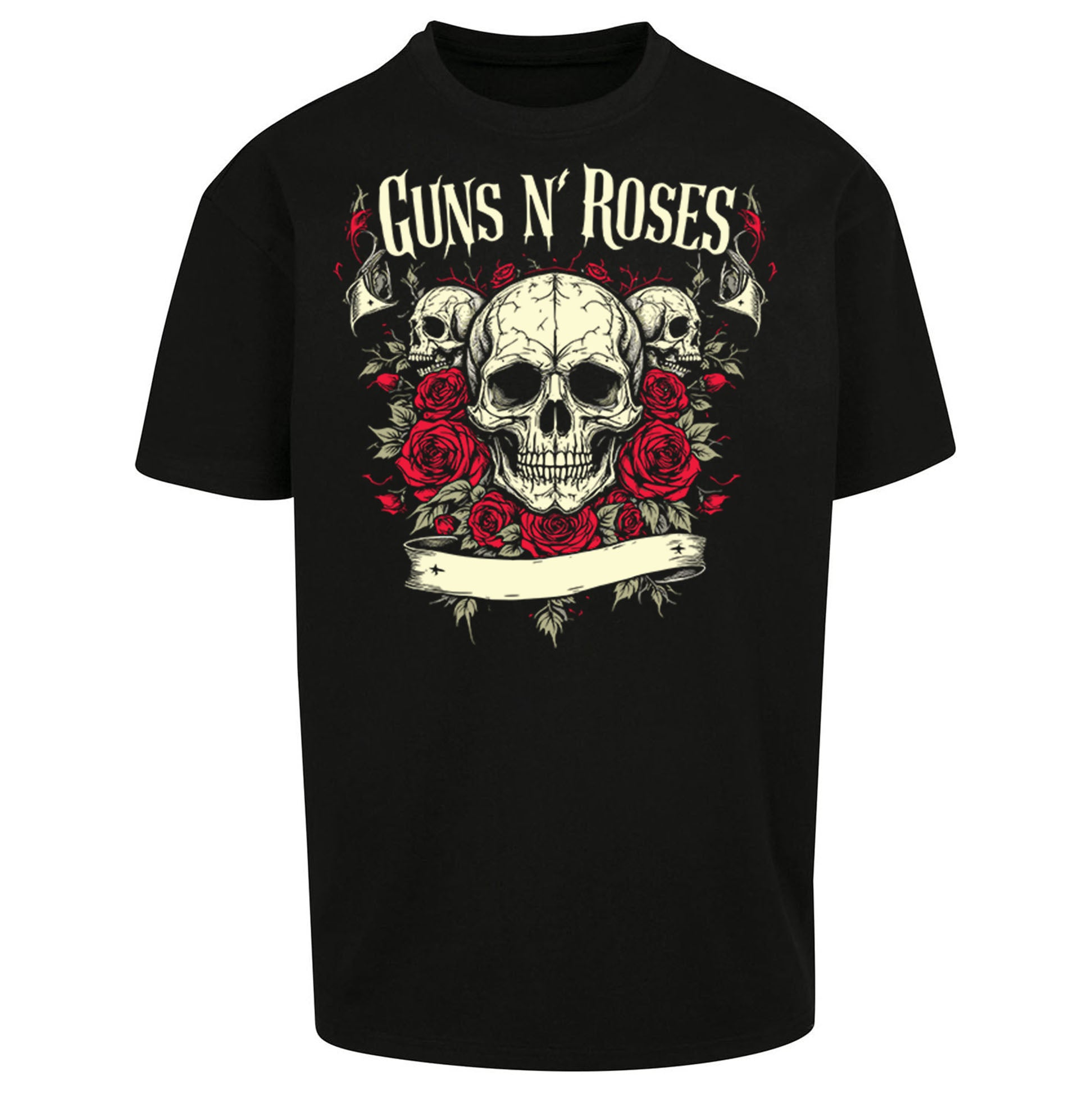 Heavy Metal Rock Band Oversized T Shirt