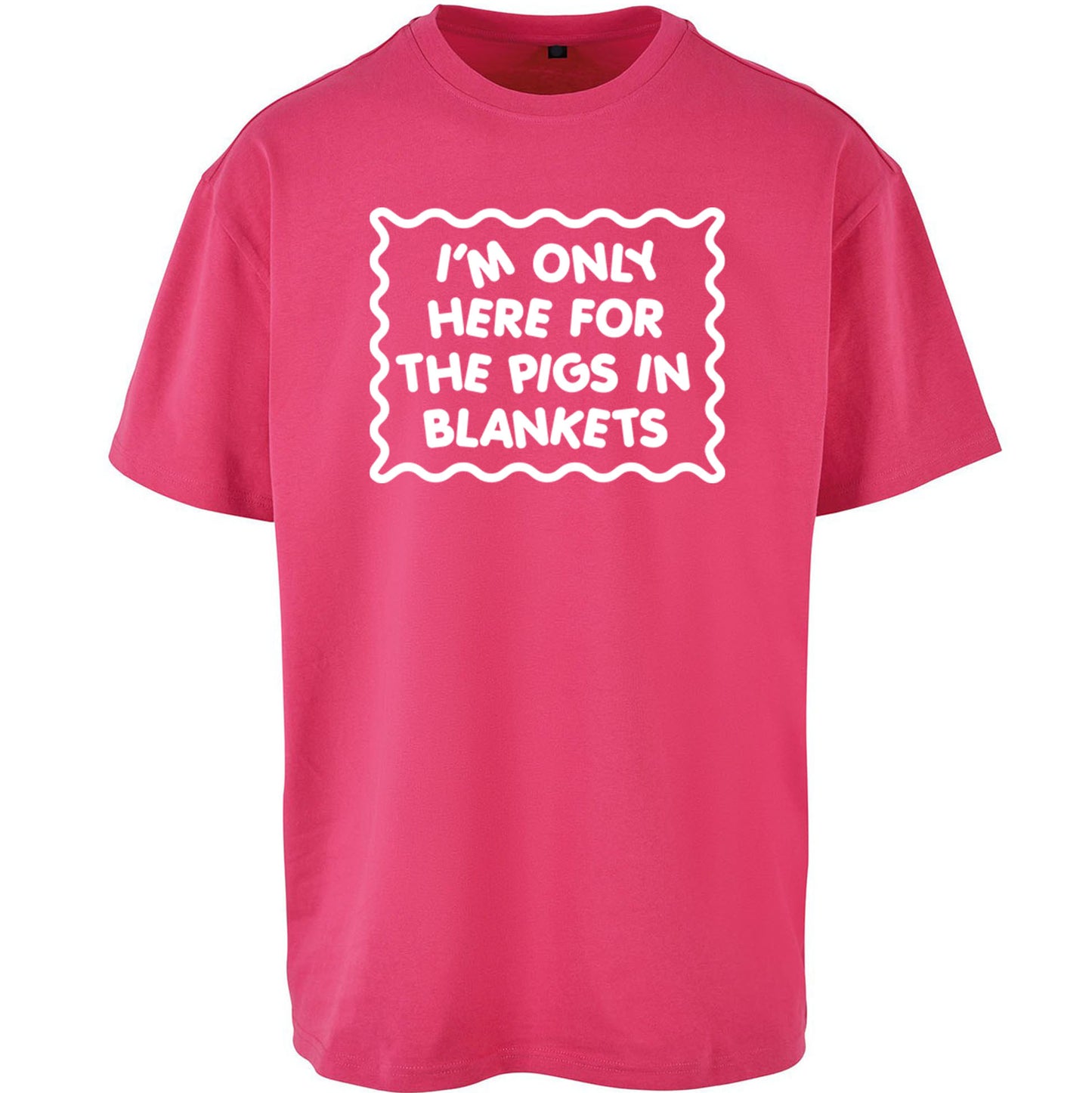 Pigs In Blankets Christmas Oversized T Shirt