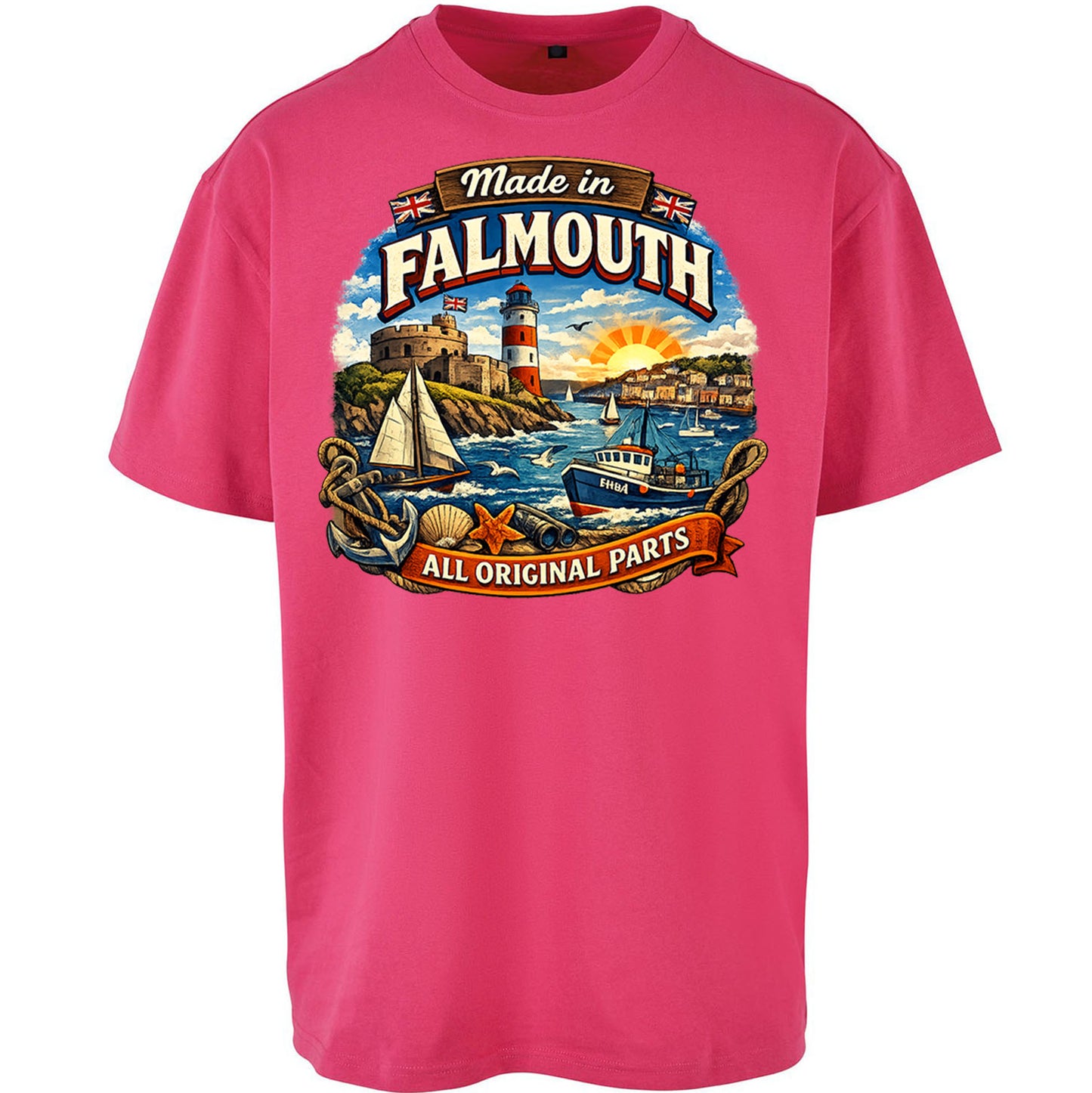 Made In Falmouth All Original Parts Oversized T Shirt