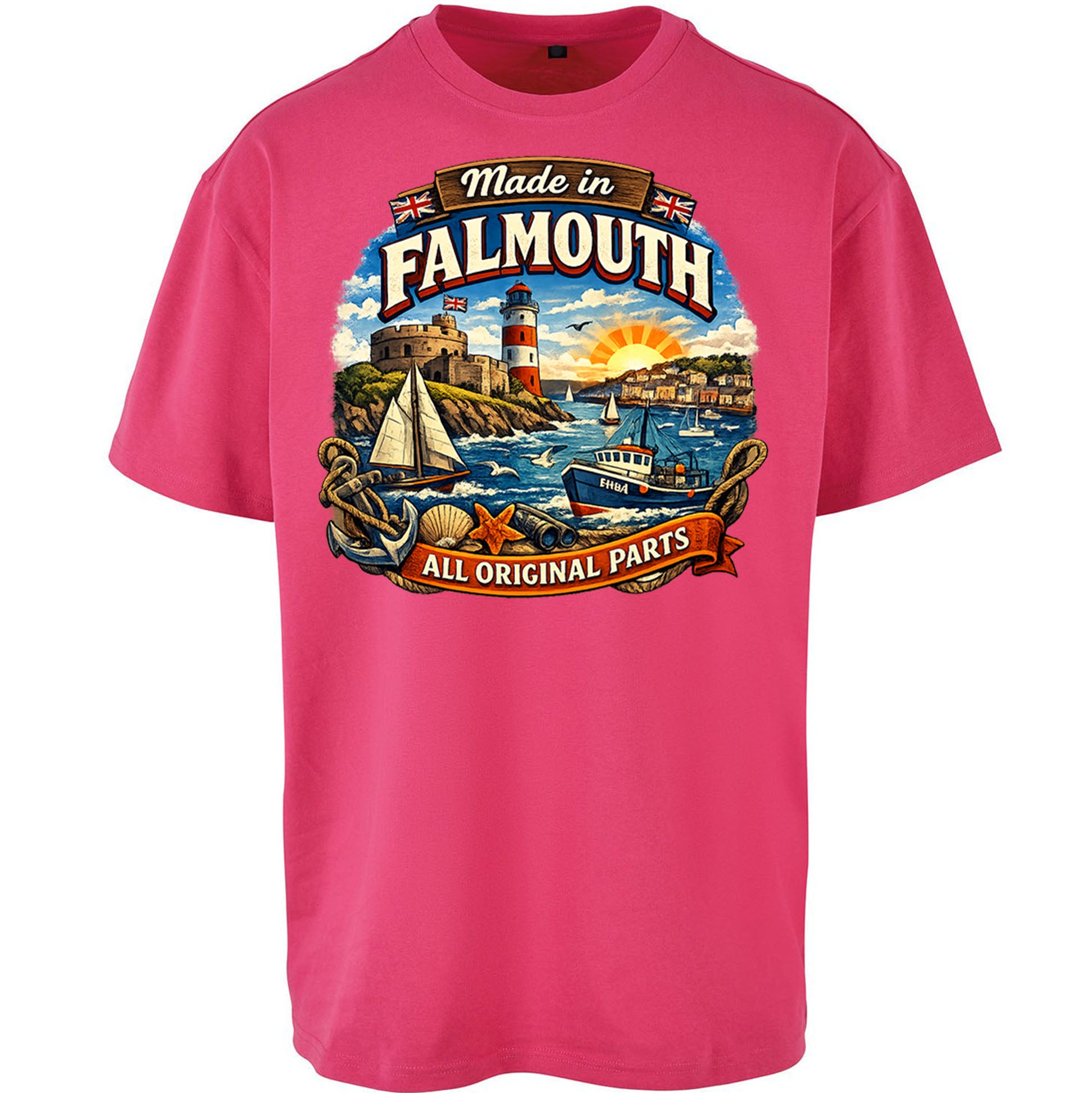 Made In Falmouth All Original Parts Oversized T Shirt