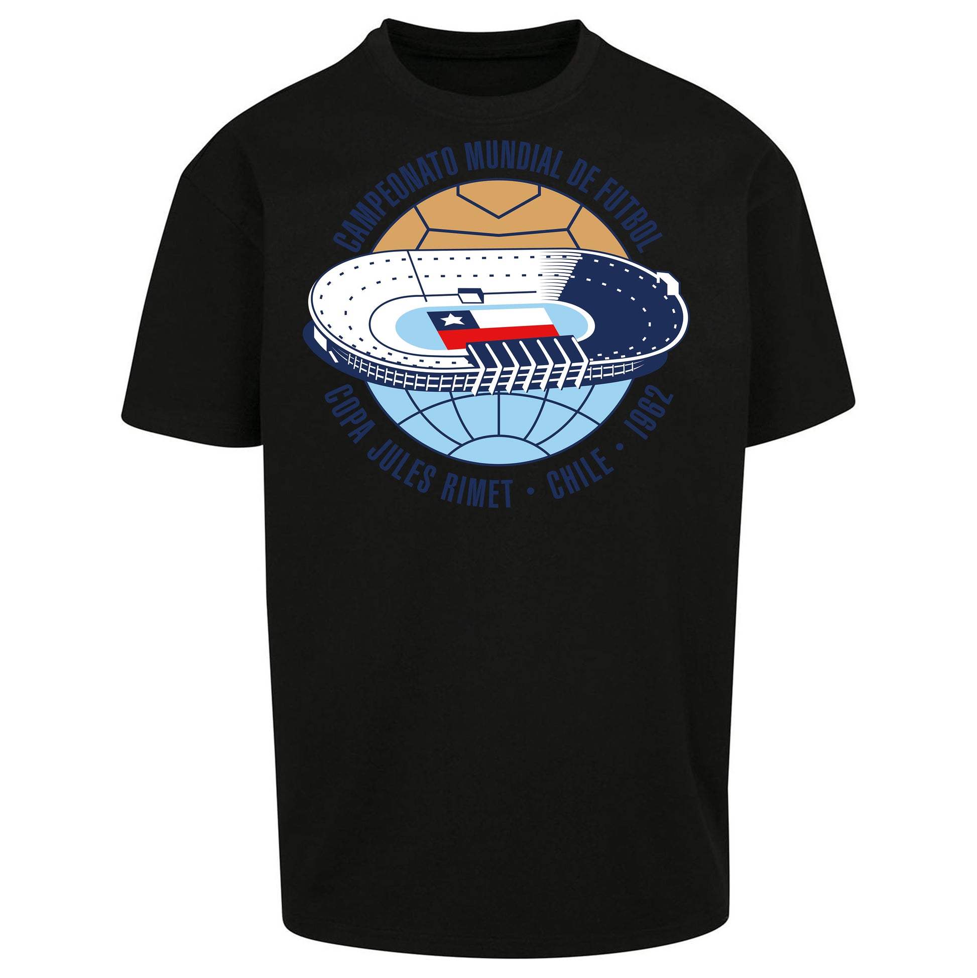 Chile 1962 Retro World Cup Oversized T Shirt