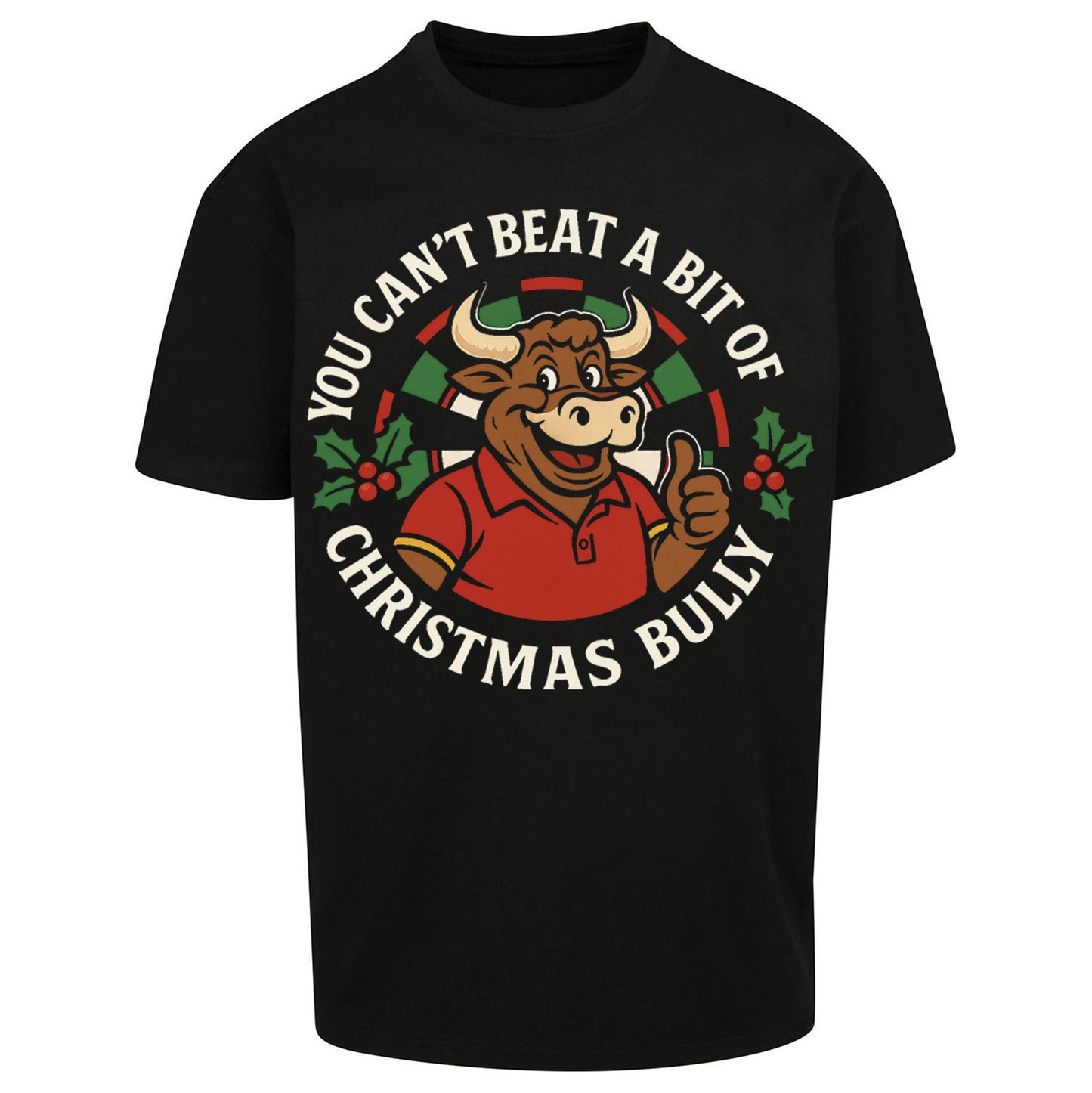 Bullseye Xmas Oversized T Shirt
