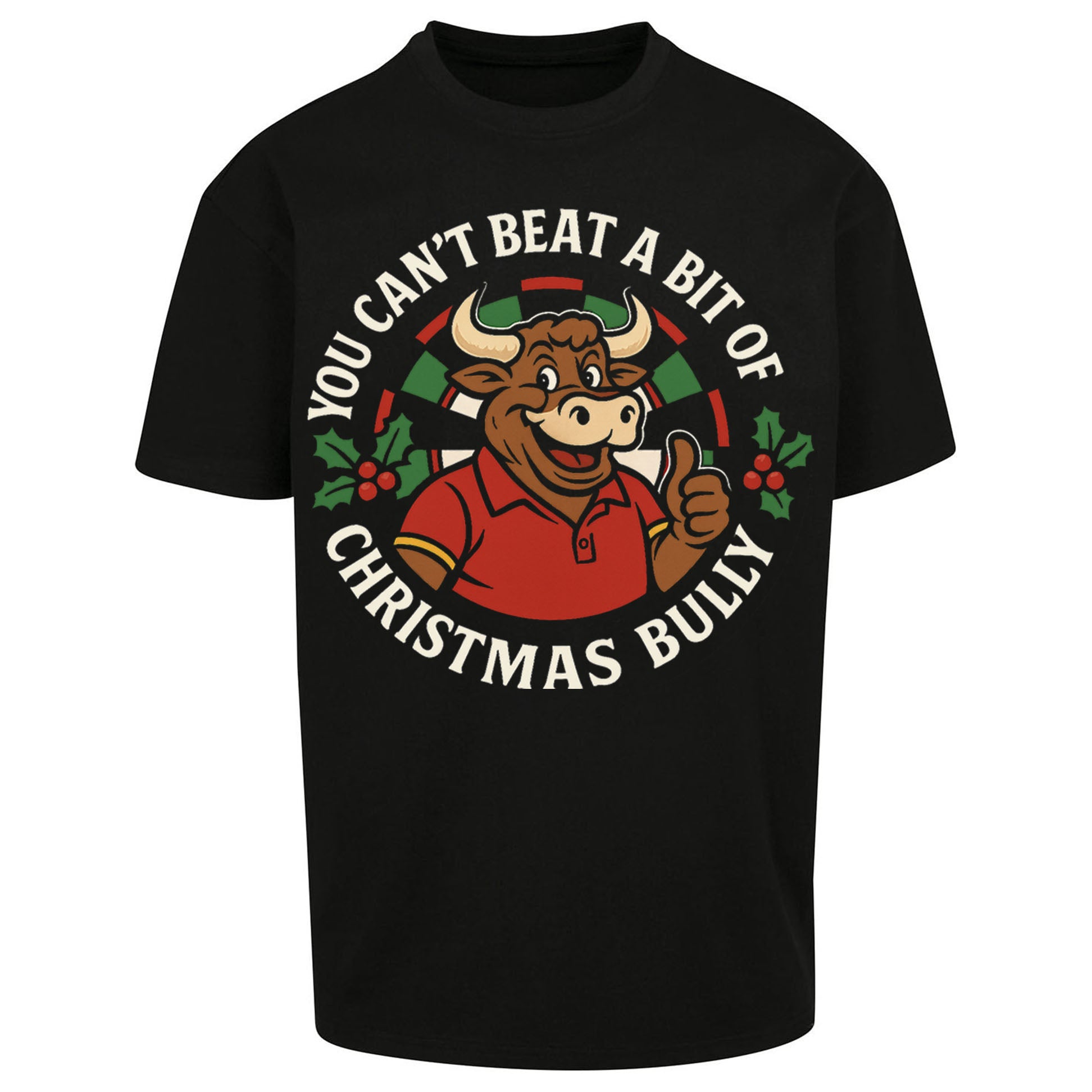 Bullseye Xmas Oversized T Shirt